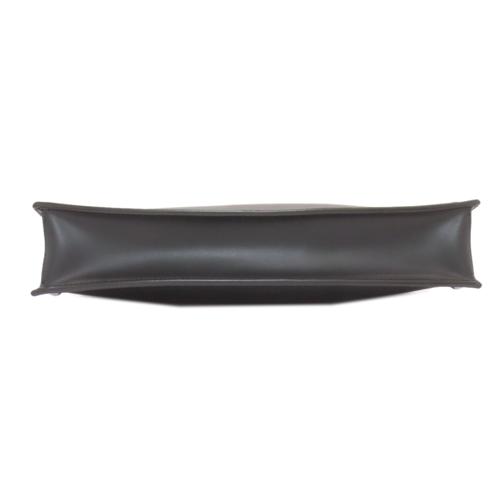 Valentino Black Leather Clutch Bag (Pre-Owned)