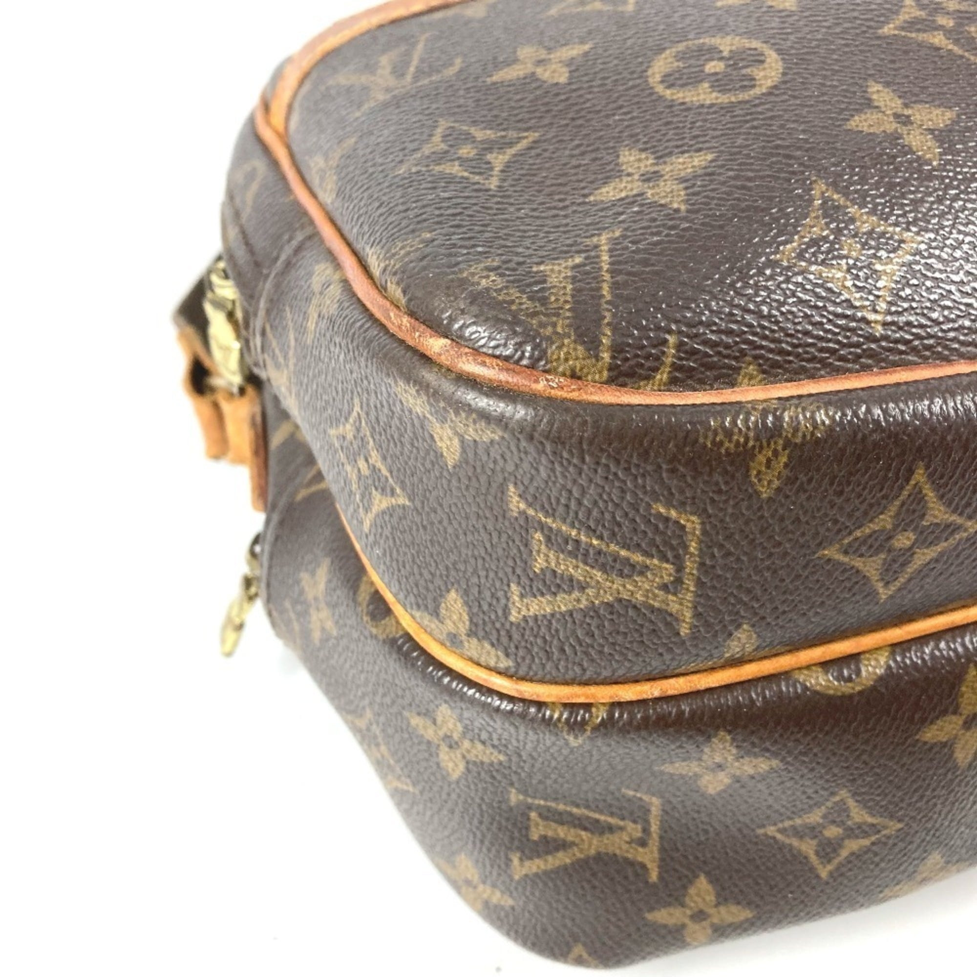 Louis Vuitton Brown Monogram Shoulder Bag (Pre-Owned)