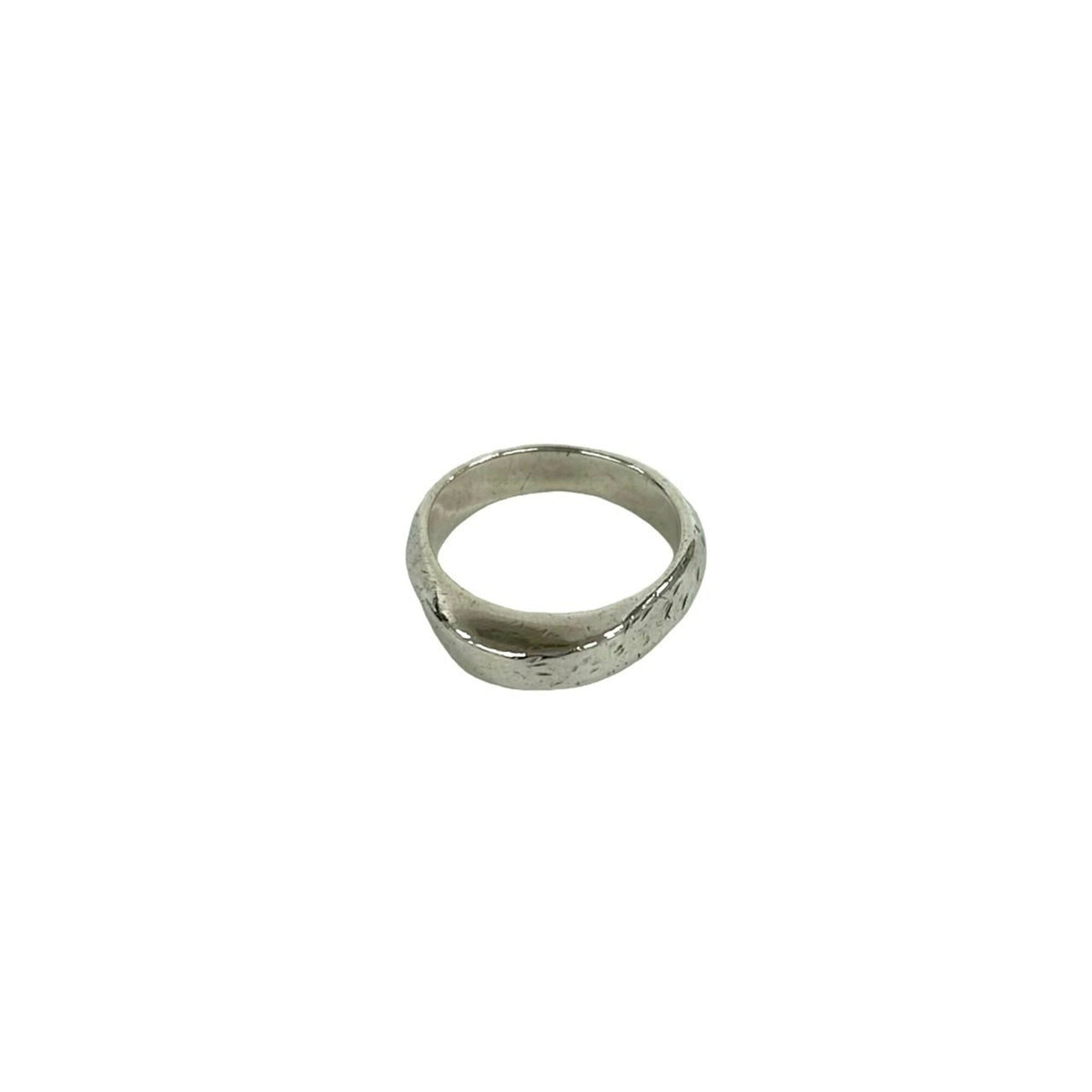 Tiffany Silver Silver 925 Band Ring (Pre-Owned)