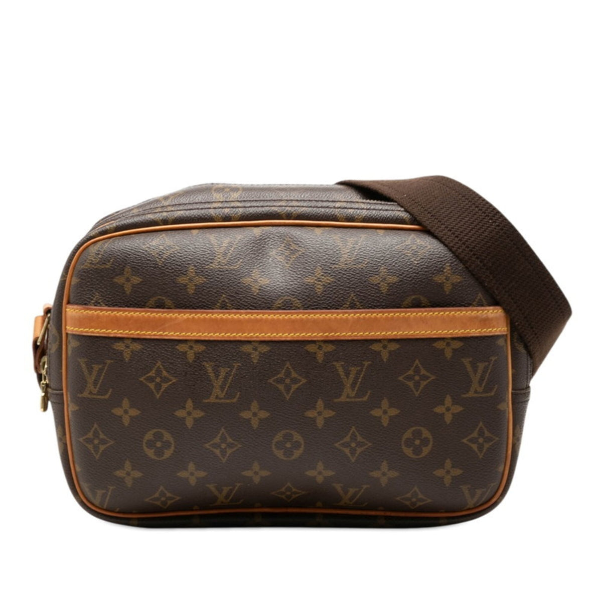 Louis Vuitton Brown Monogram Monogram Shoulder Bag (Pre-Owned)