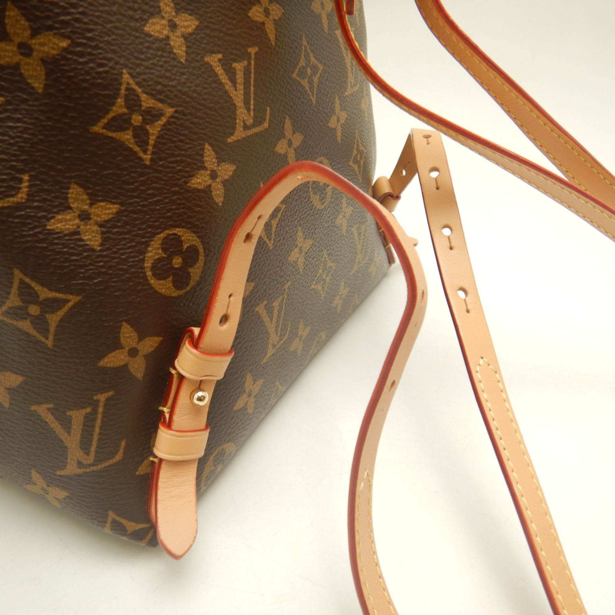Louis Vuitton Brown Monogram Canvas Backpack (Pre-Owned)
