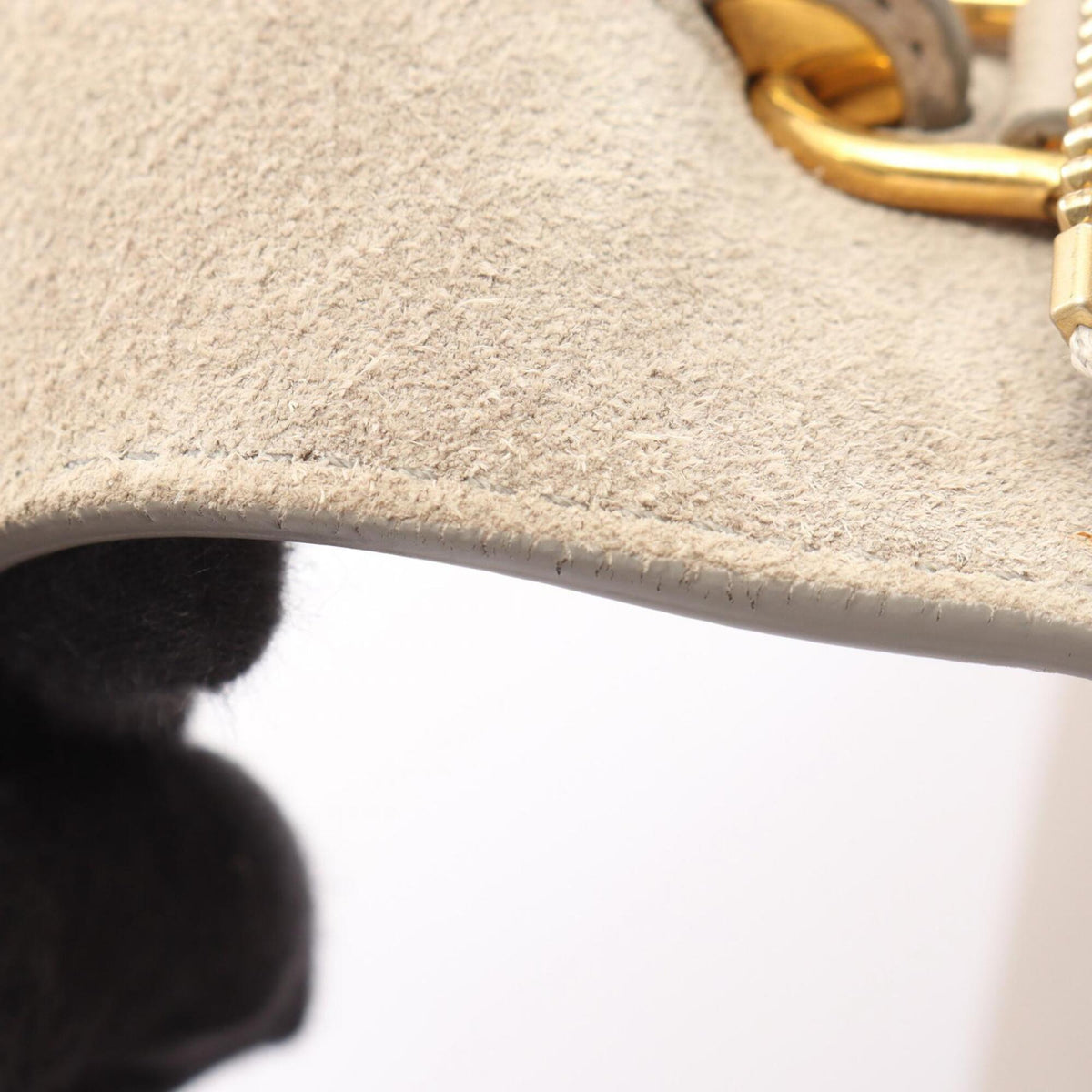 Celine Gray Leather Handbag (Pre-Owned)