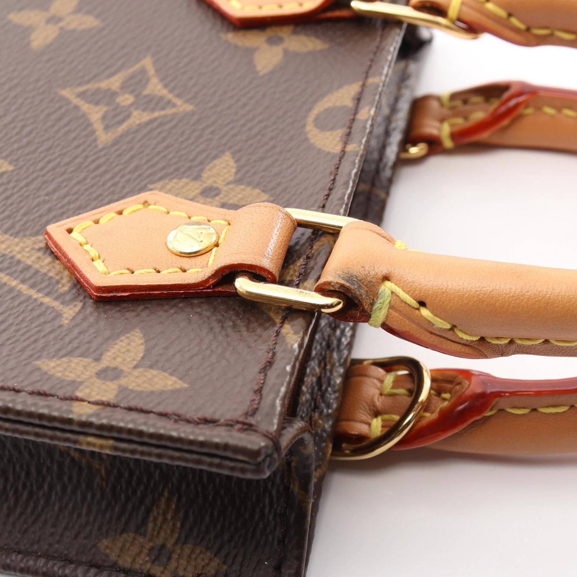 Louis Vuitton Brown Monogram Monogram Leather Handbag (Pre-Owned)