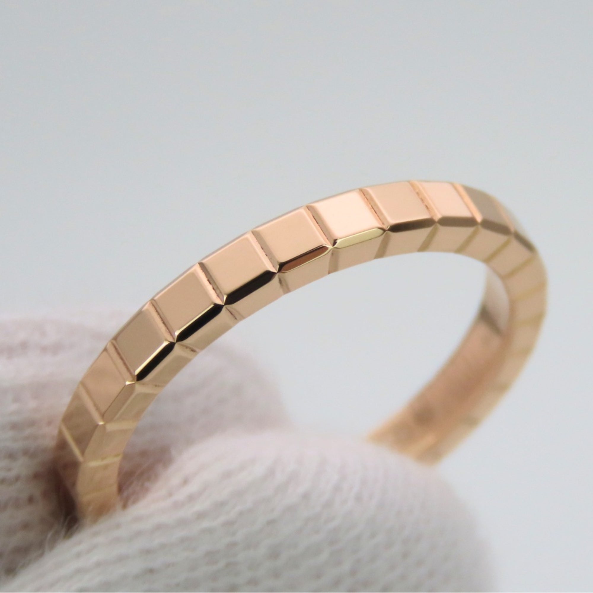 Chopard Pink Gold Pink Gold (18K) Band Ring (Pre-Owned)