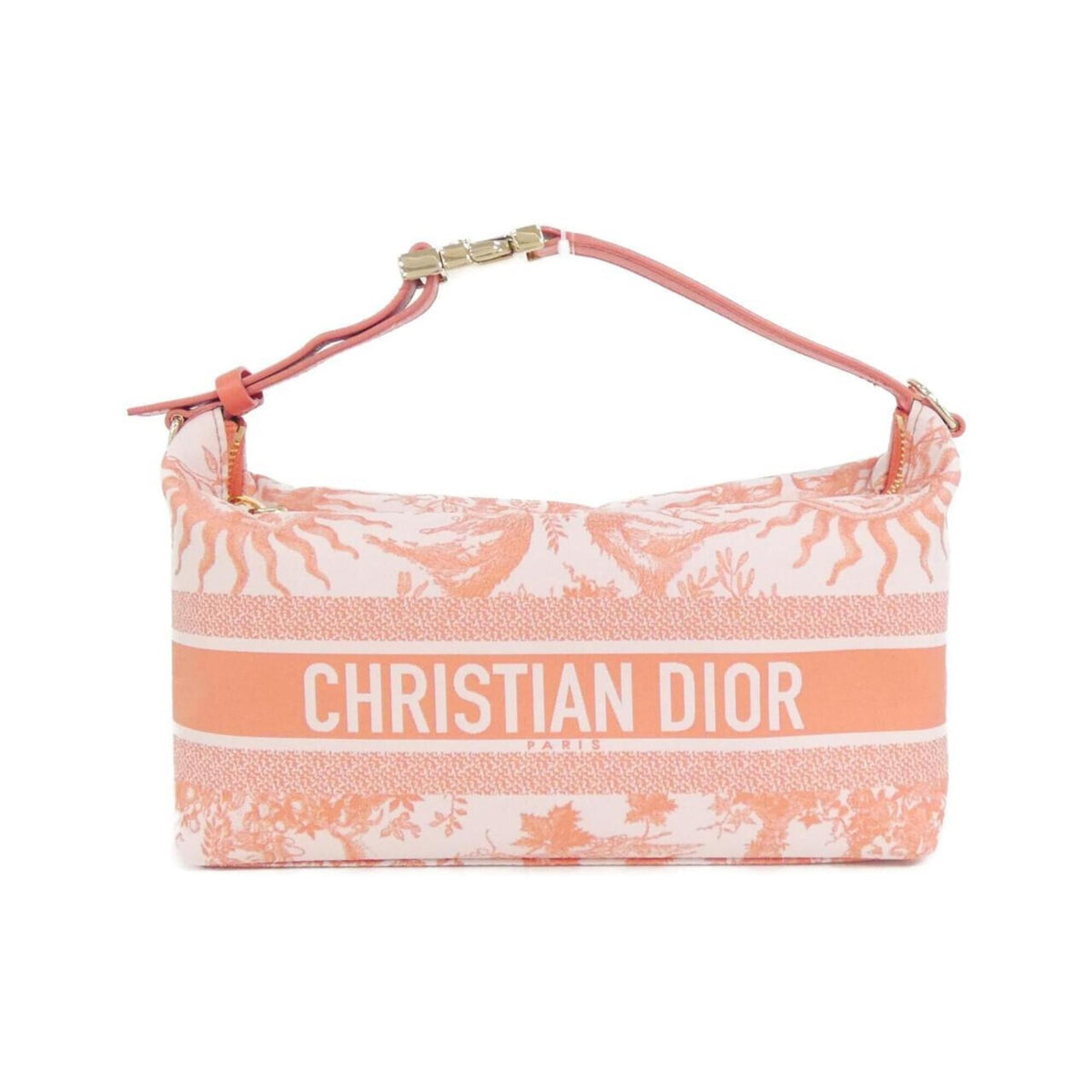 Christian Dior Orange Handbag Pouch (Pre-Owned)