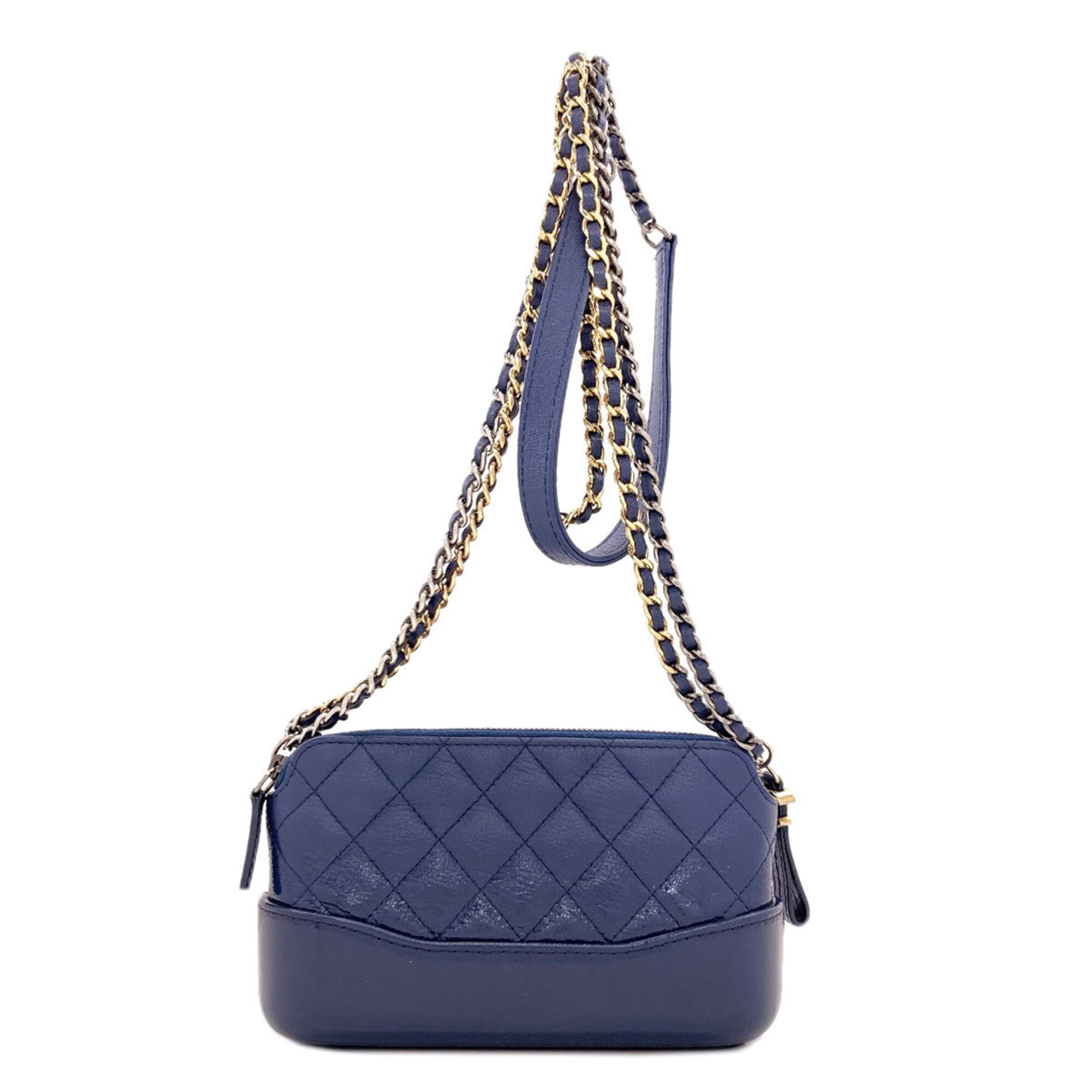 Chanel Navy Shoulder Bag (Pre-Owned)