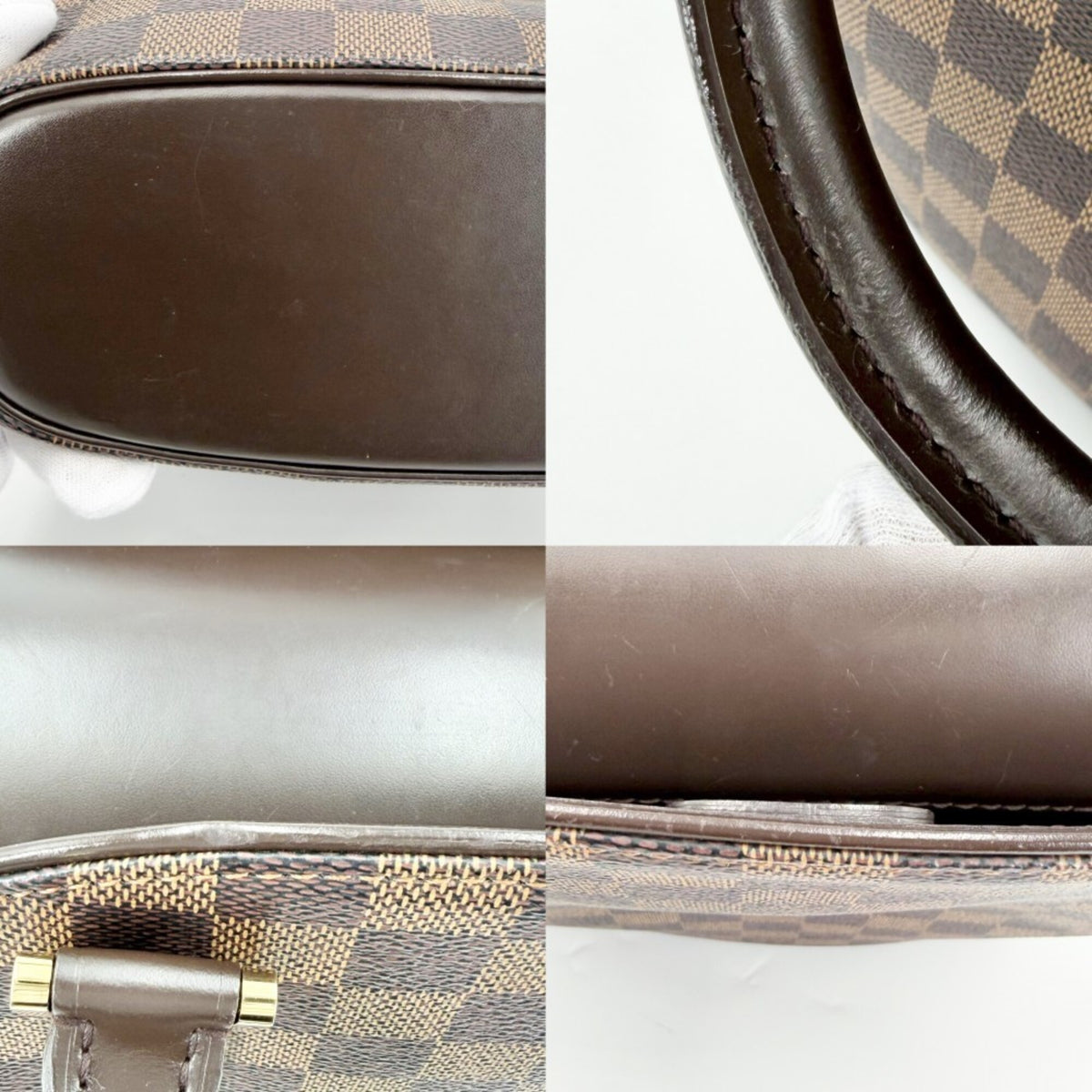 Louis Vuitton Brown Damier Canvas Damier Canvas Handbag (Pre-Owned)