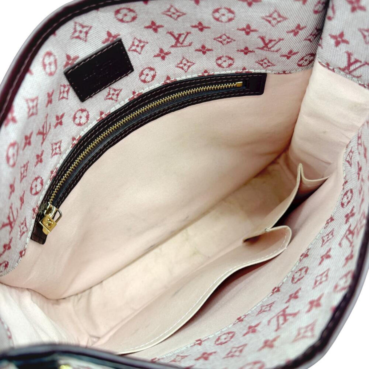 Louis Vuitton Cerise Canvas Leather Shoulder Bag (Pre-Owned)