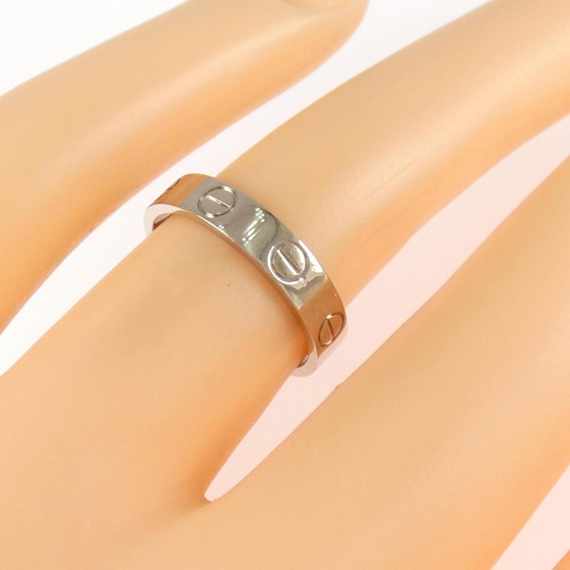 Cartier White Gold White Gold (18K) Band Ring (Pre-Owned)