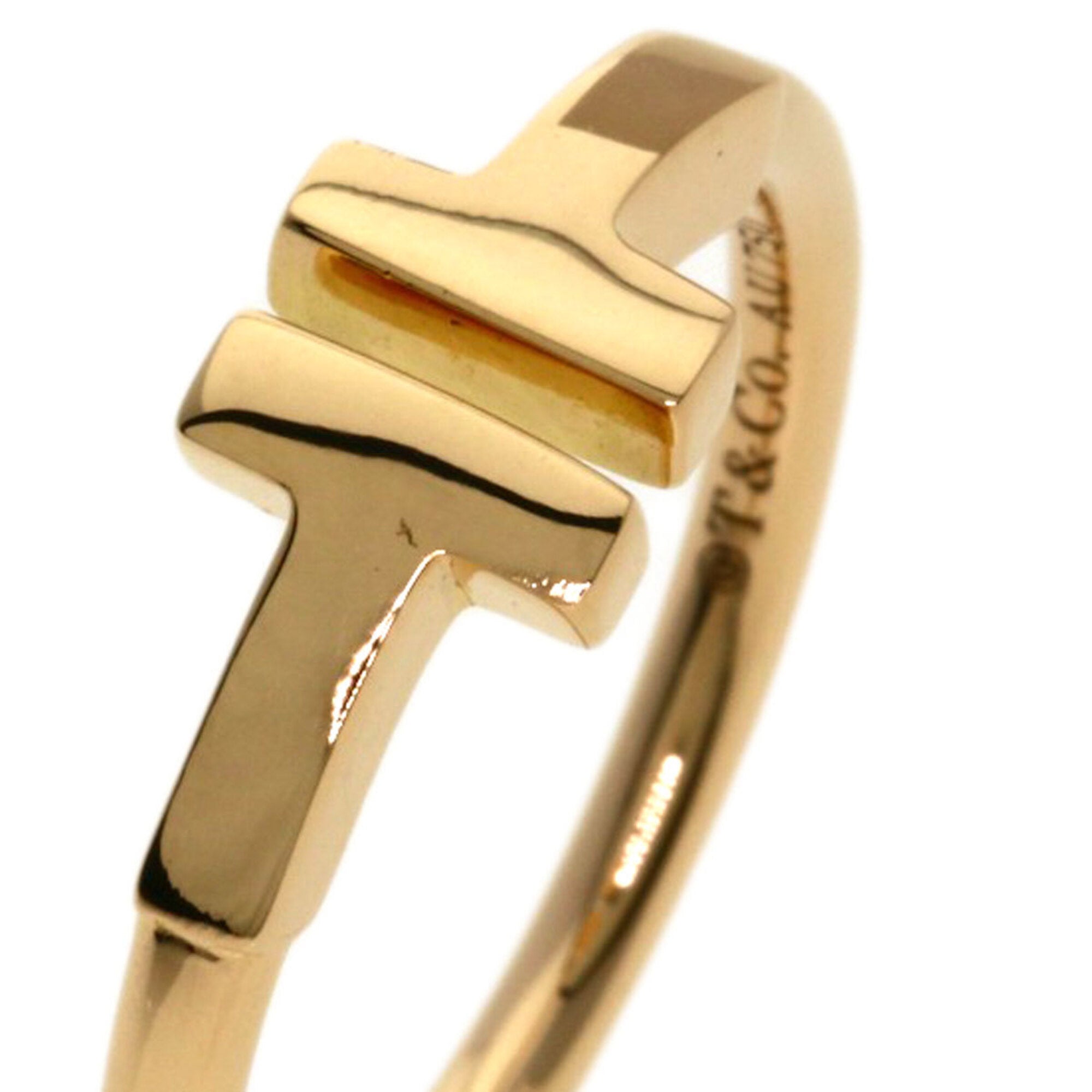 Tiffany Pink Gold (18K) Band Ring (Pre-Owned)