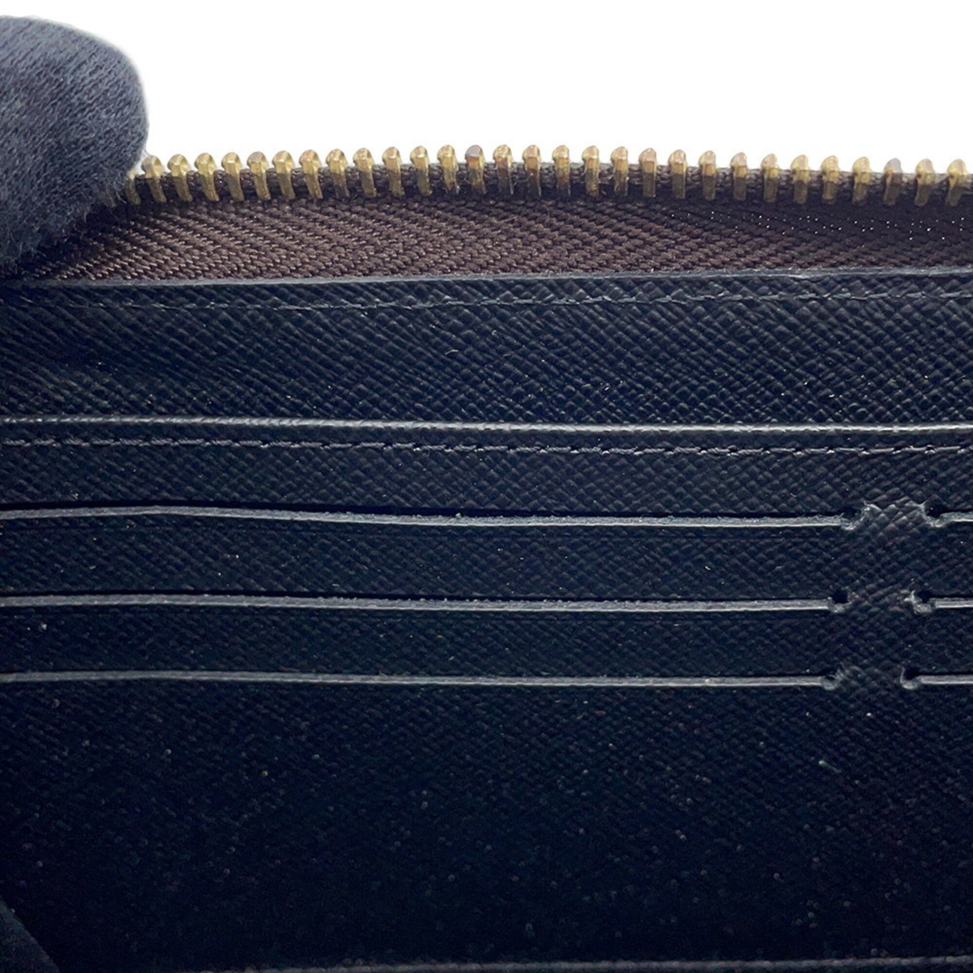 Louis Vuitton Brown Monogram Reverse Long Wallet (Bi-Fold) (Pre-Owned)