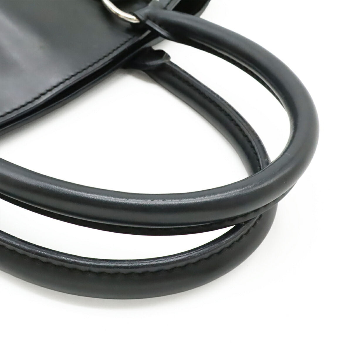 Louis Vuitton Noir Epi Leather Handbag Shoulder Bag Tote Bag (Pre-Owned)