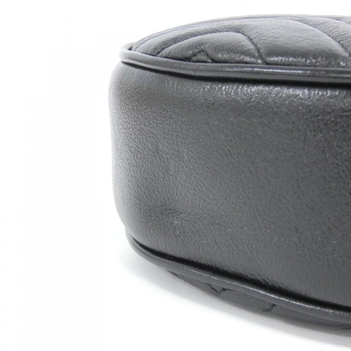 Gucci Black Quilting Leather Shoulder Bag (Pre-Owned)