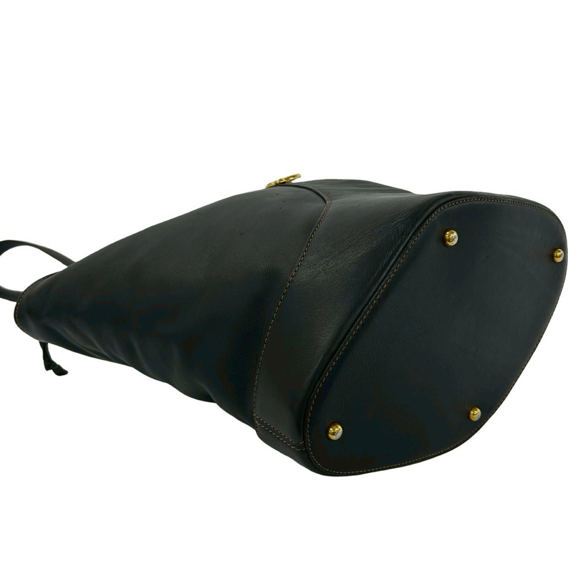 Loewe Black Leather Shoulder Bag Sling Bag (Pre-Owned)