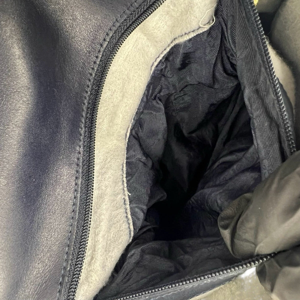 Gucci Navy Pvc Leather Pochette Shoulder Bag (Pre-Owned)