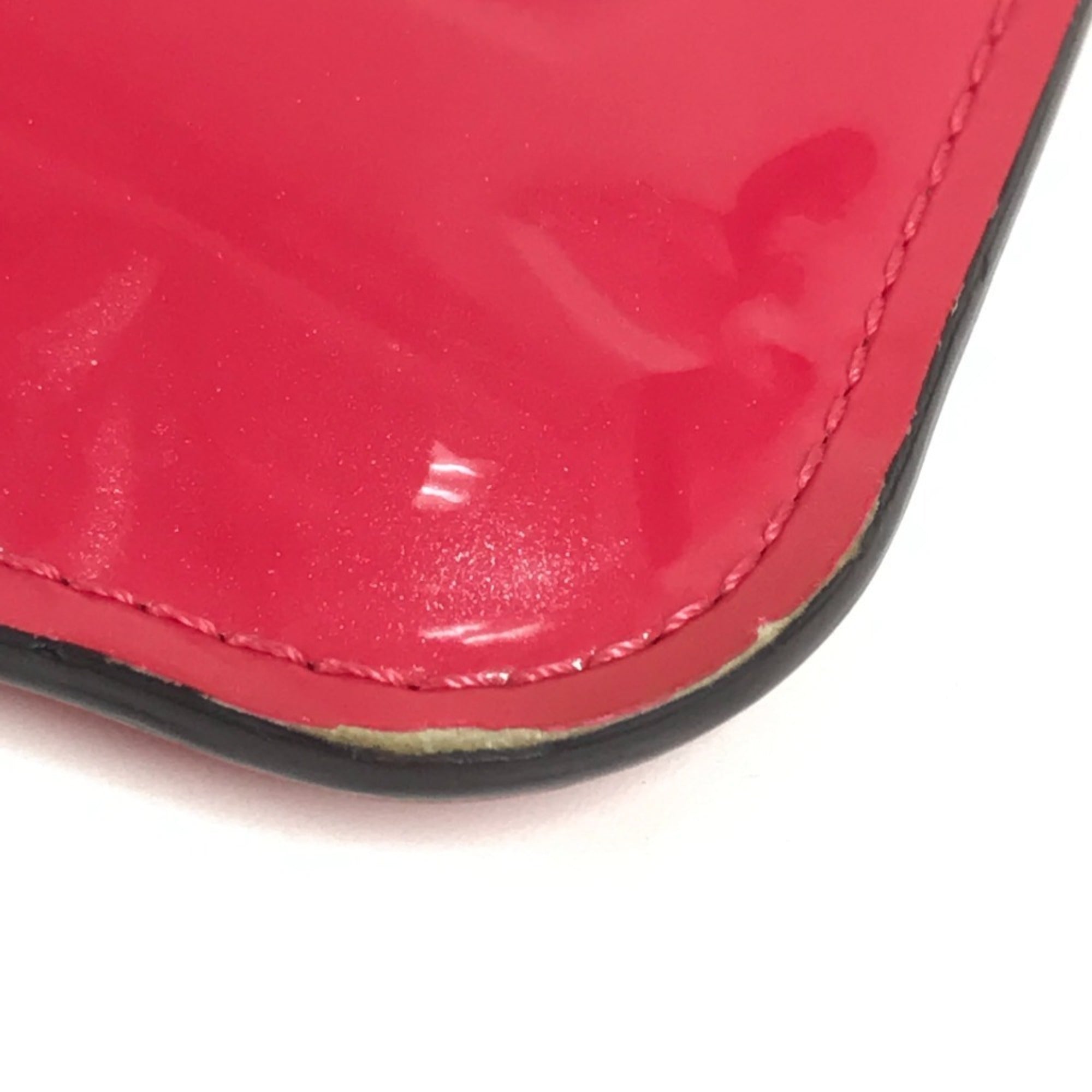 Louis Vuitton Monogram Vernis Pink Monogram Vernis Coin Purse/Coin Case (Pre-Owned)