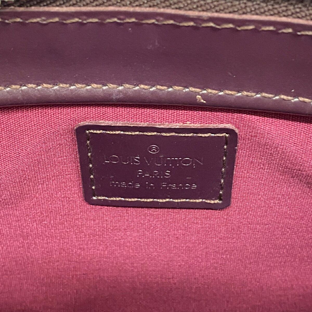 Louis Vuitton Violet Handbag (Pre-Owned)