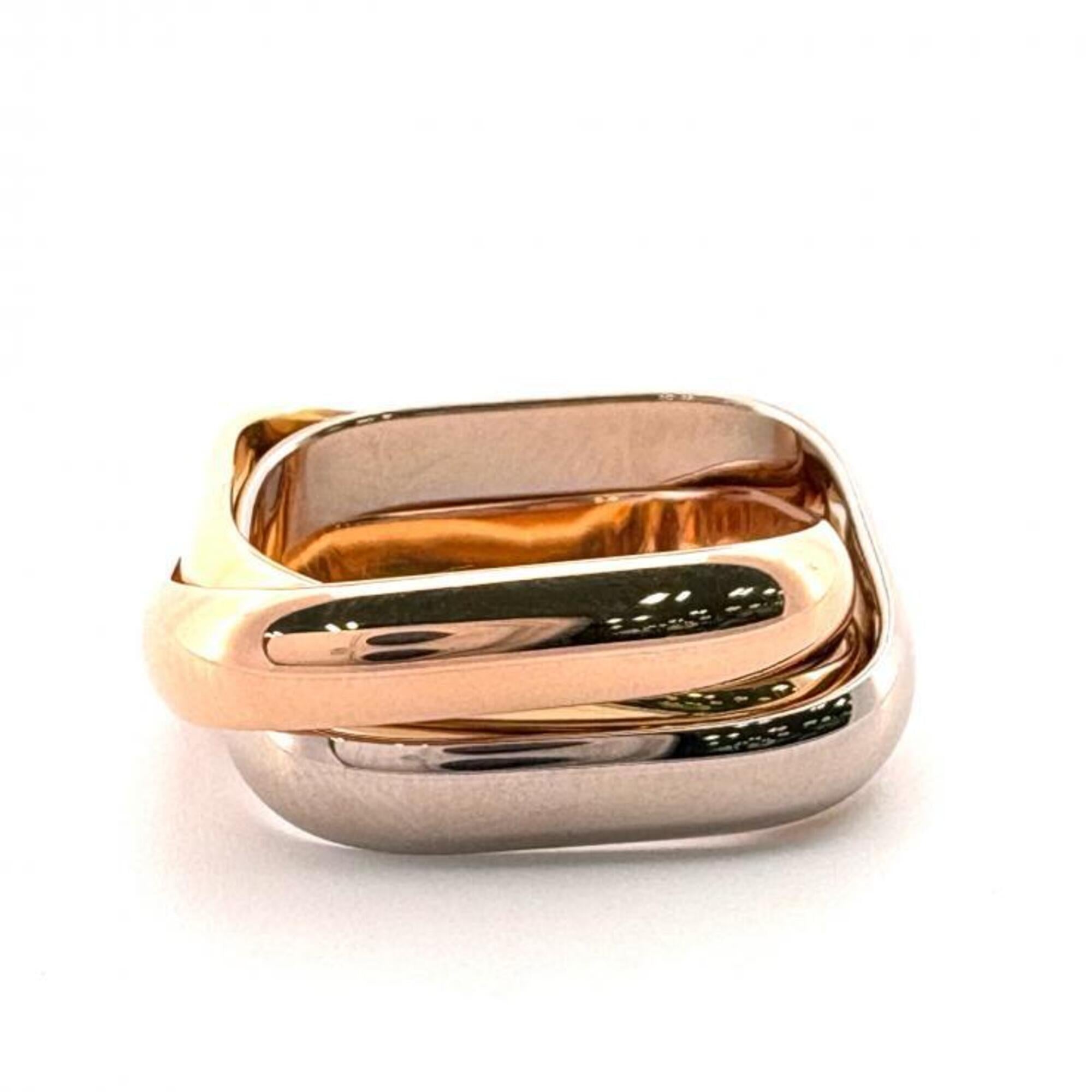 Cartier Yellow Gold (18K) Pink Gold (18K) White Gold (18K) Band Ring (Pre-Owned)