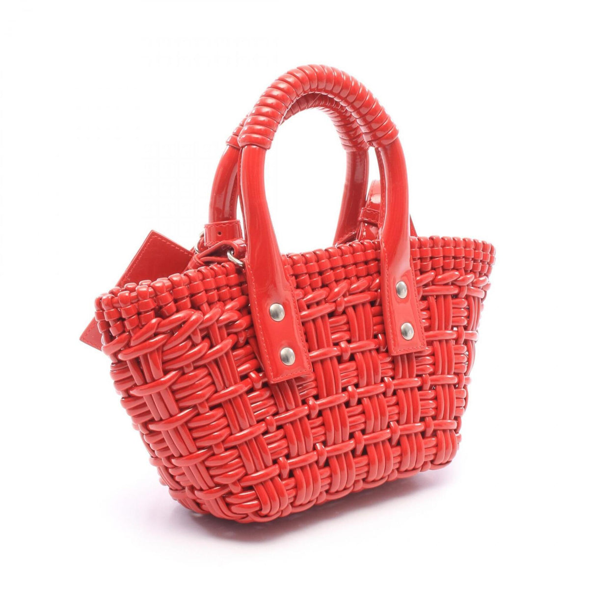 Balenciaga Red Color Leather Handbag (Pre-Owned)