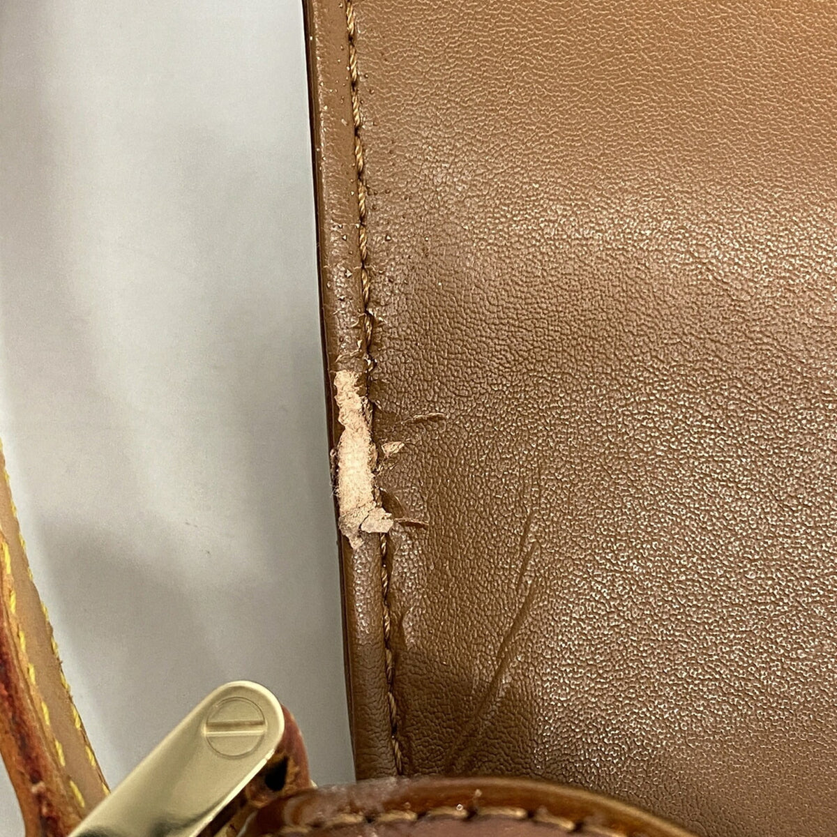 Louis Vuitton Bronze Shoulder Bag (Pre-Owned)