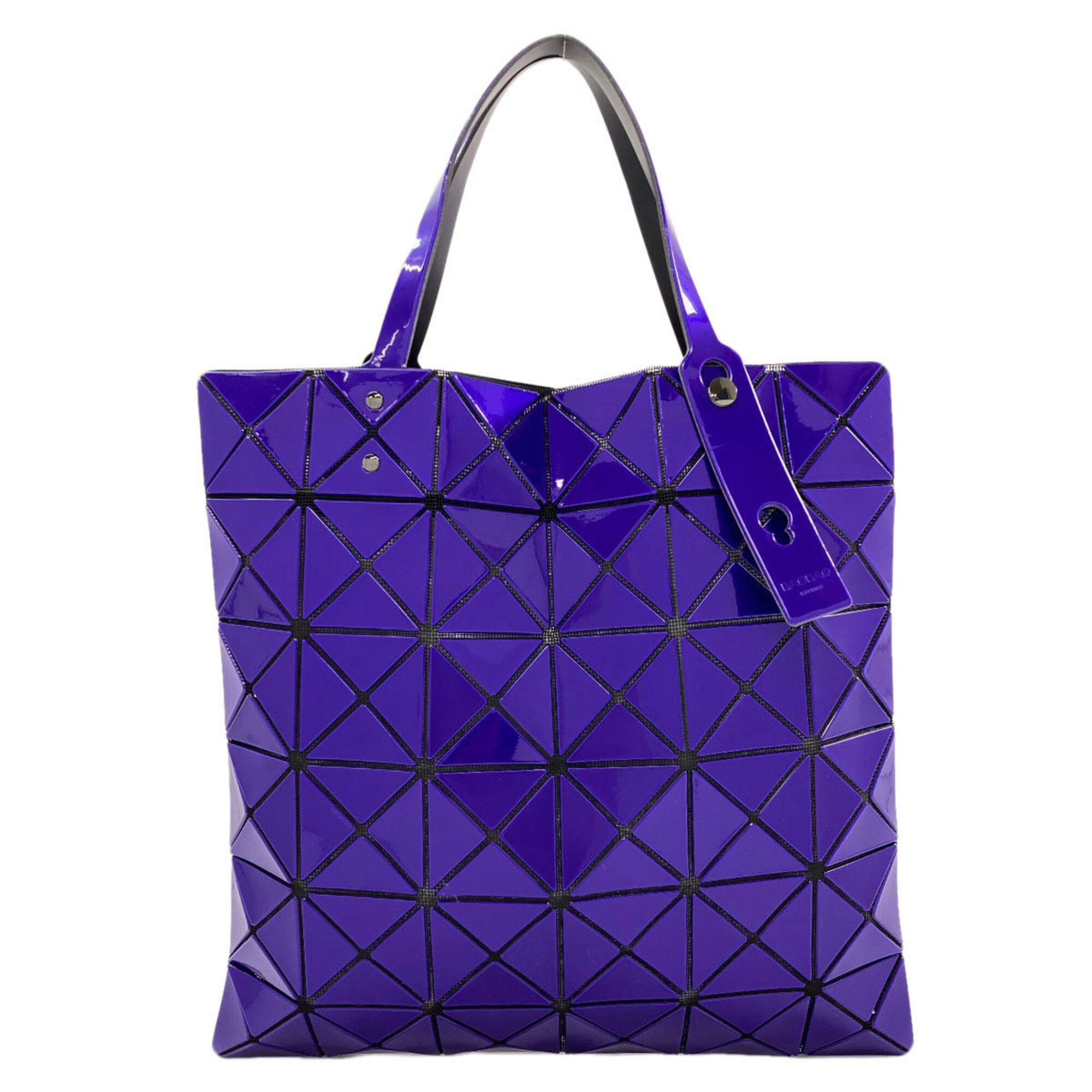 Issey Miyake Blue Pvc Tote Bag (Pre-Owned)