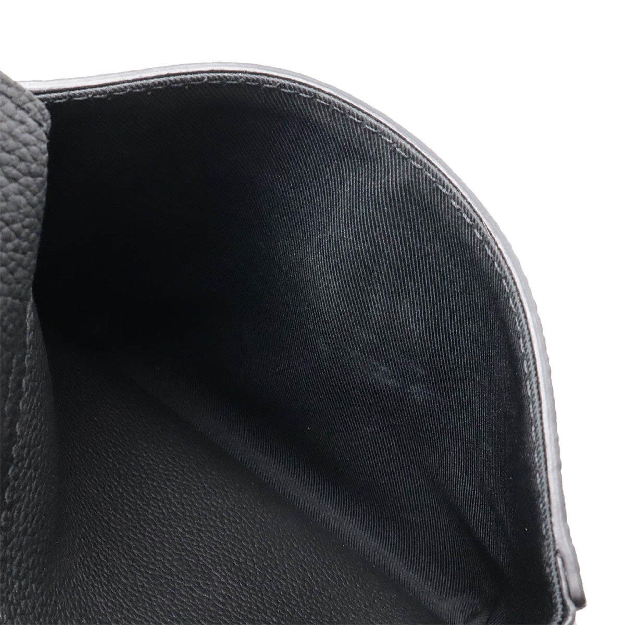 Louis Vuitton Black Noir Leather Shoulder Bag Sling Bag (Pre-Owned)