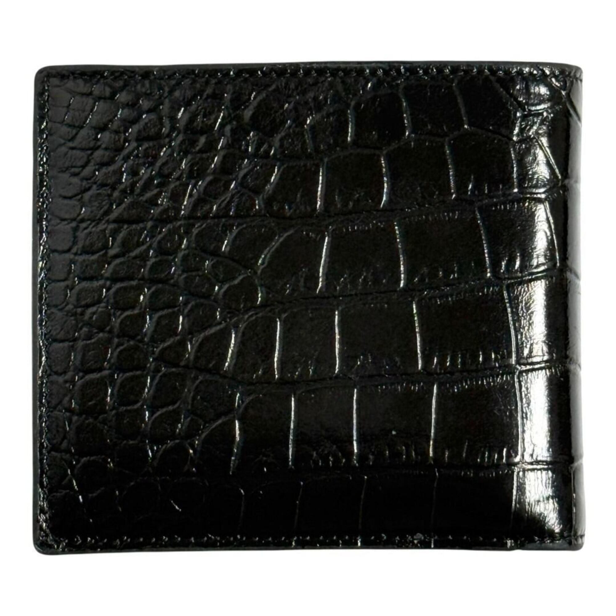 Celine Black Leather Wallet (Bi-Fold) (Pre-Owned)