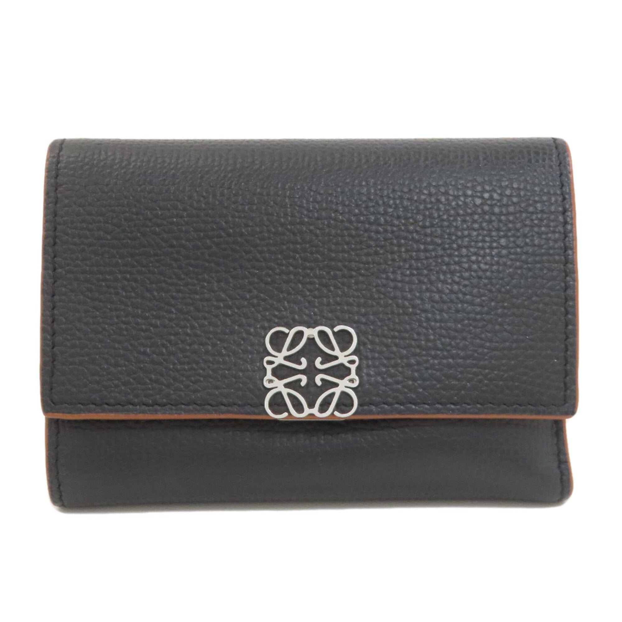 Loewe Black Leather Wallet (Bi-Fold) (Pre-Owned)