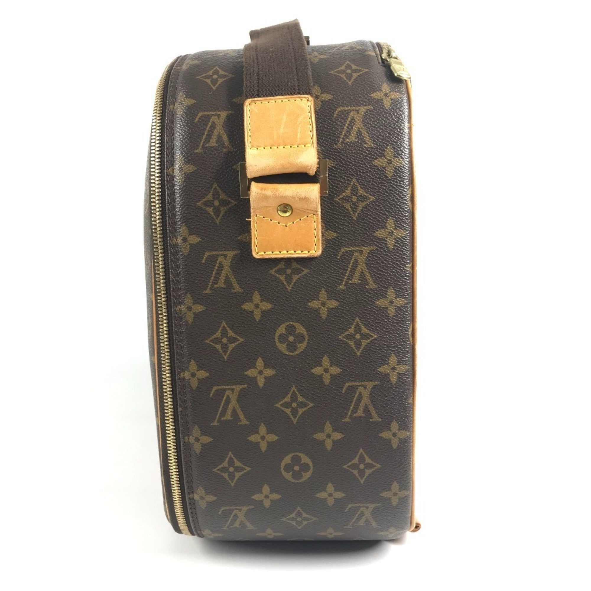 Louis Vuitton Brown Monogram Boston Bag Shoulder Bag (Pre-Owned)