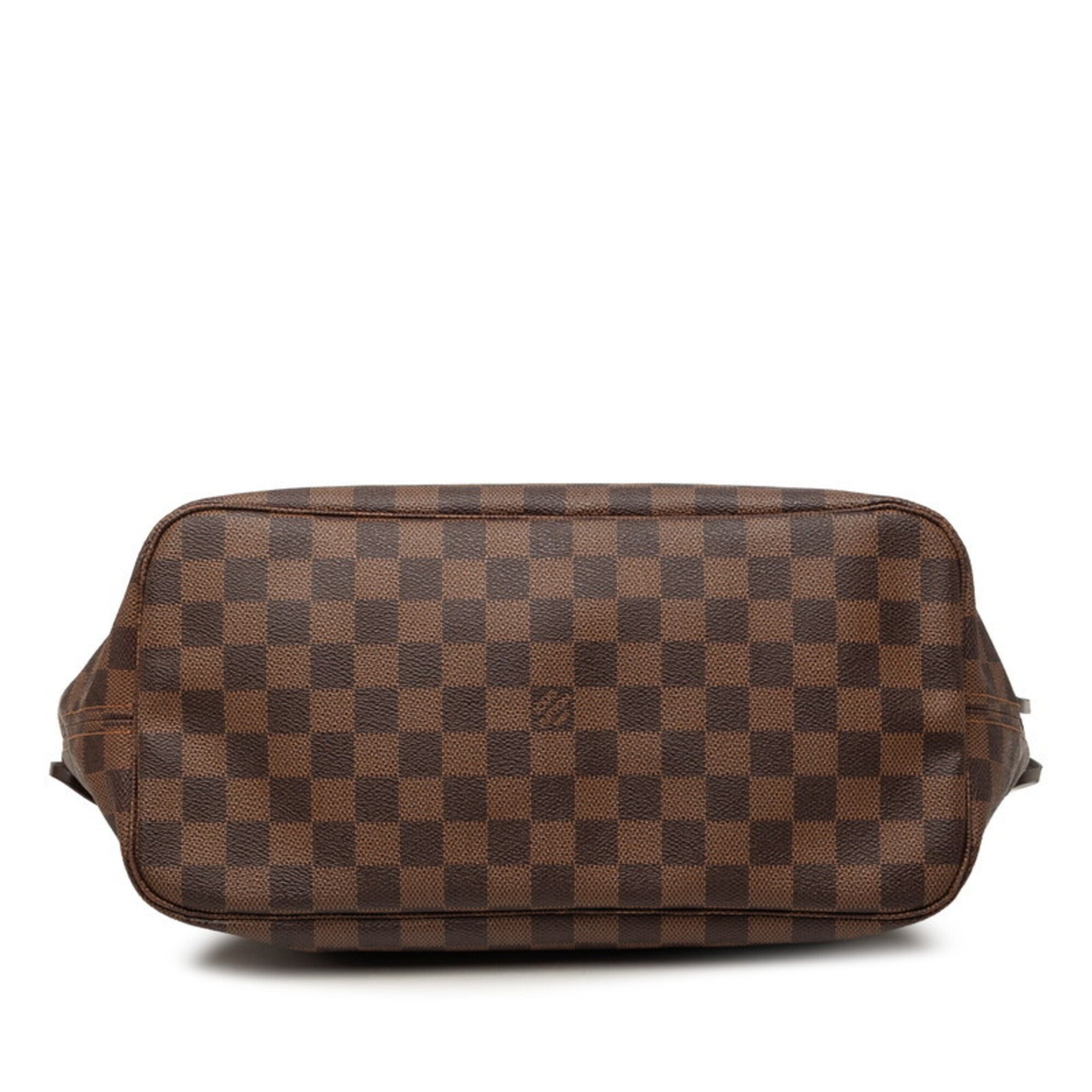 Louis Vuitton Damier Brown Ebene Pvc Leather Shoulder Bag Tote Bag (Pre-Owned)