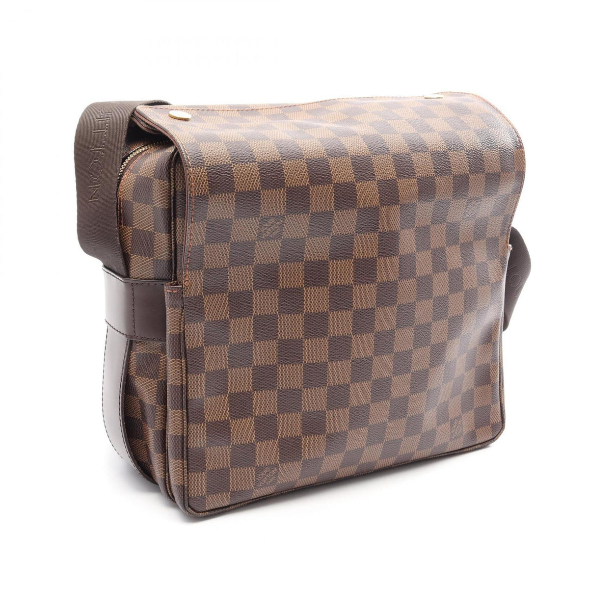 Louis Vuitton Brown Coated Canvas Pvc Leather Handbag Shoulder Bag (Pre-Owned)