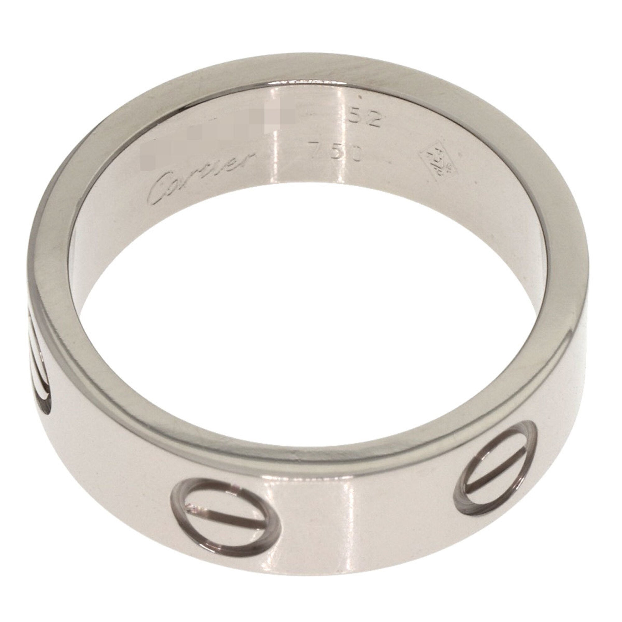 Cartier Love White Gold (18K) Band Ring (Pre-Owned)