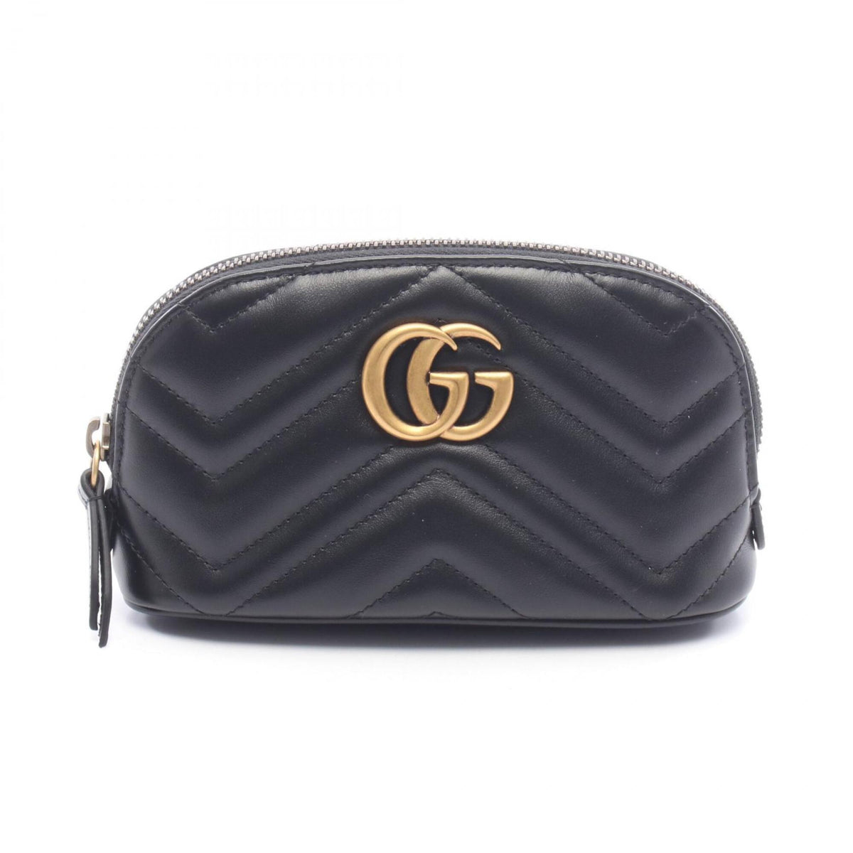 Gucci Black Leather Pouch (Pre-Owned)