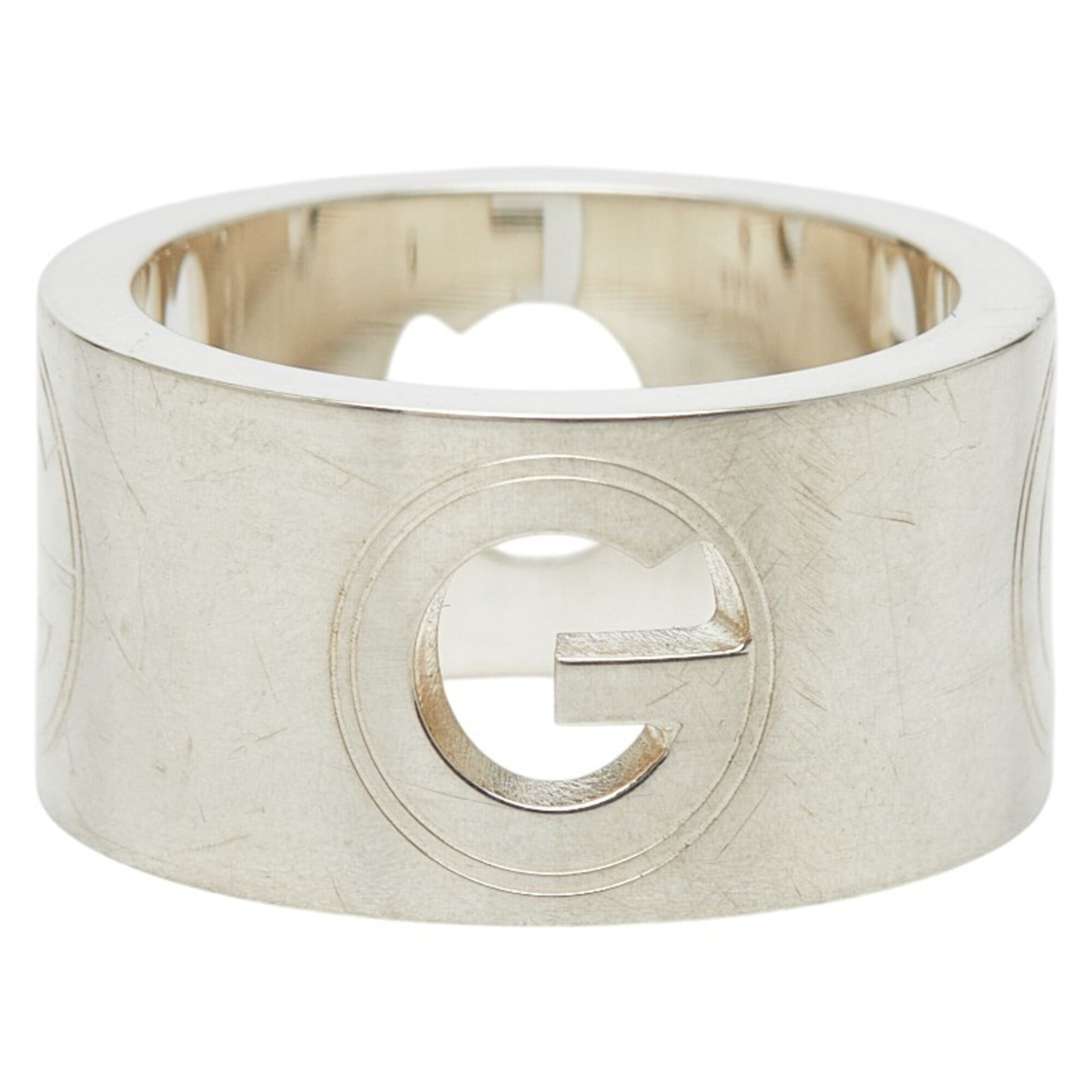 Gucci Silver Silver 925 Band Ring (Pre-Owned)
