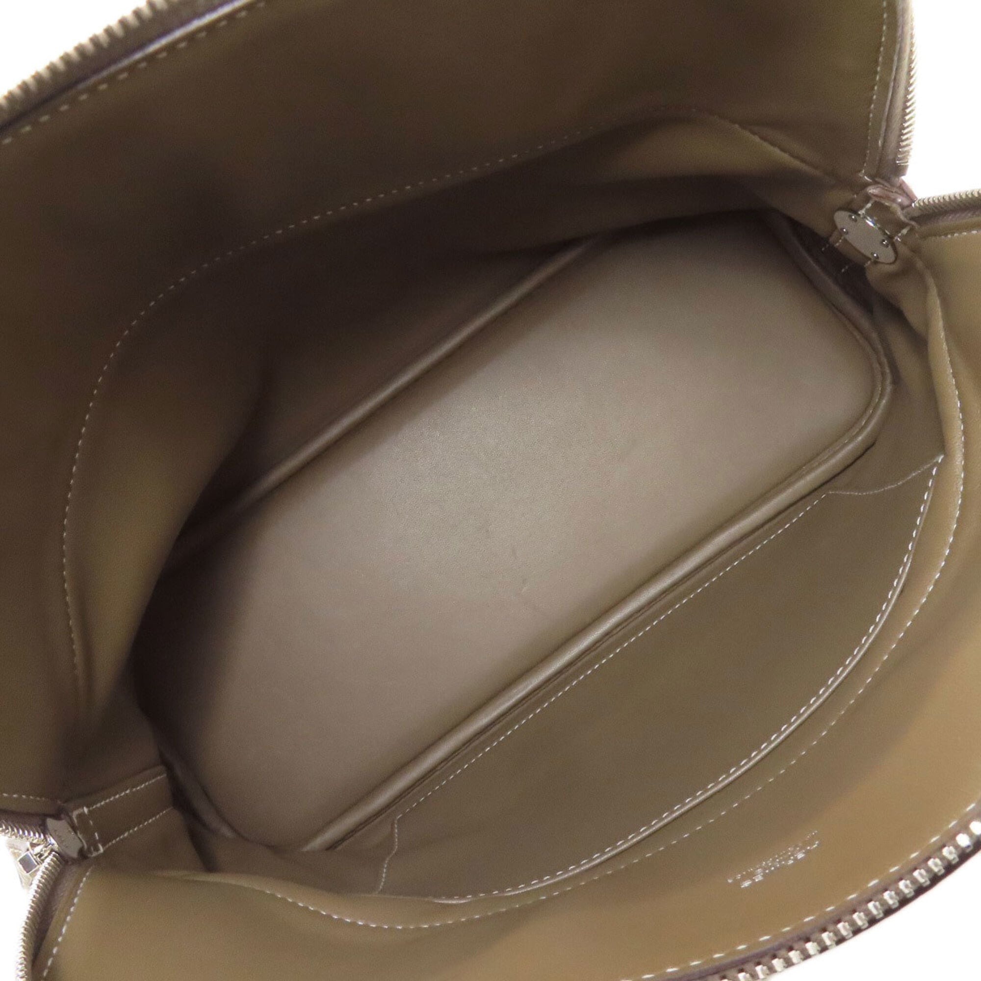 Hermes Bolide Etoupe Gray Handbag (Pre-Owned)