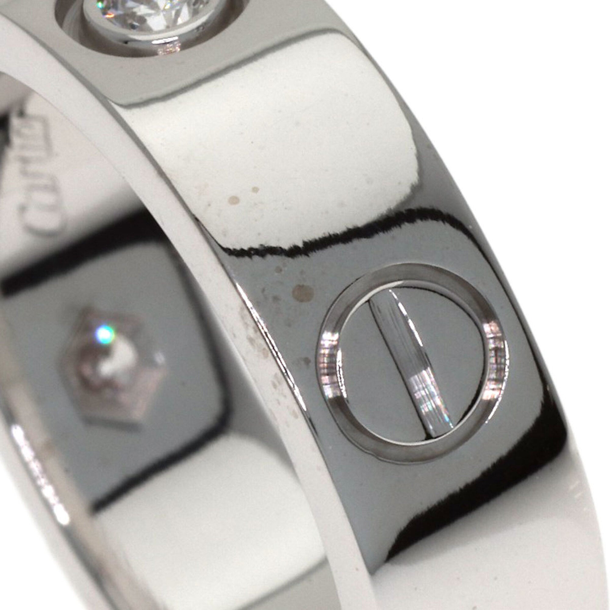 Cartier Love White Gold (18K) Band Ring (Pre-Owned)