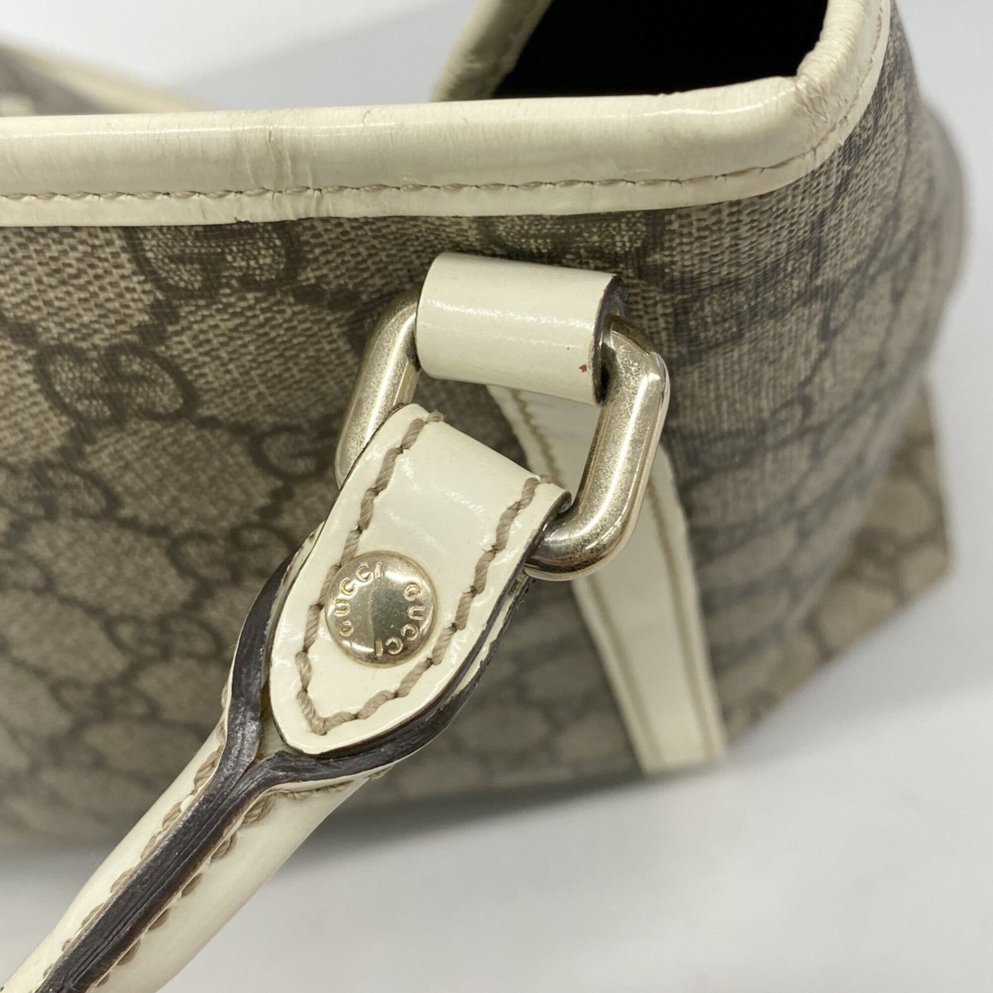 Gucci Brown Pvc Tote Bag (Pre-Owned)