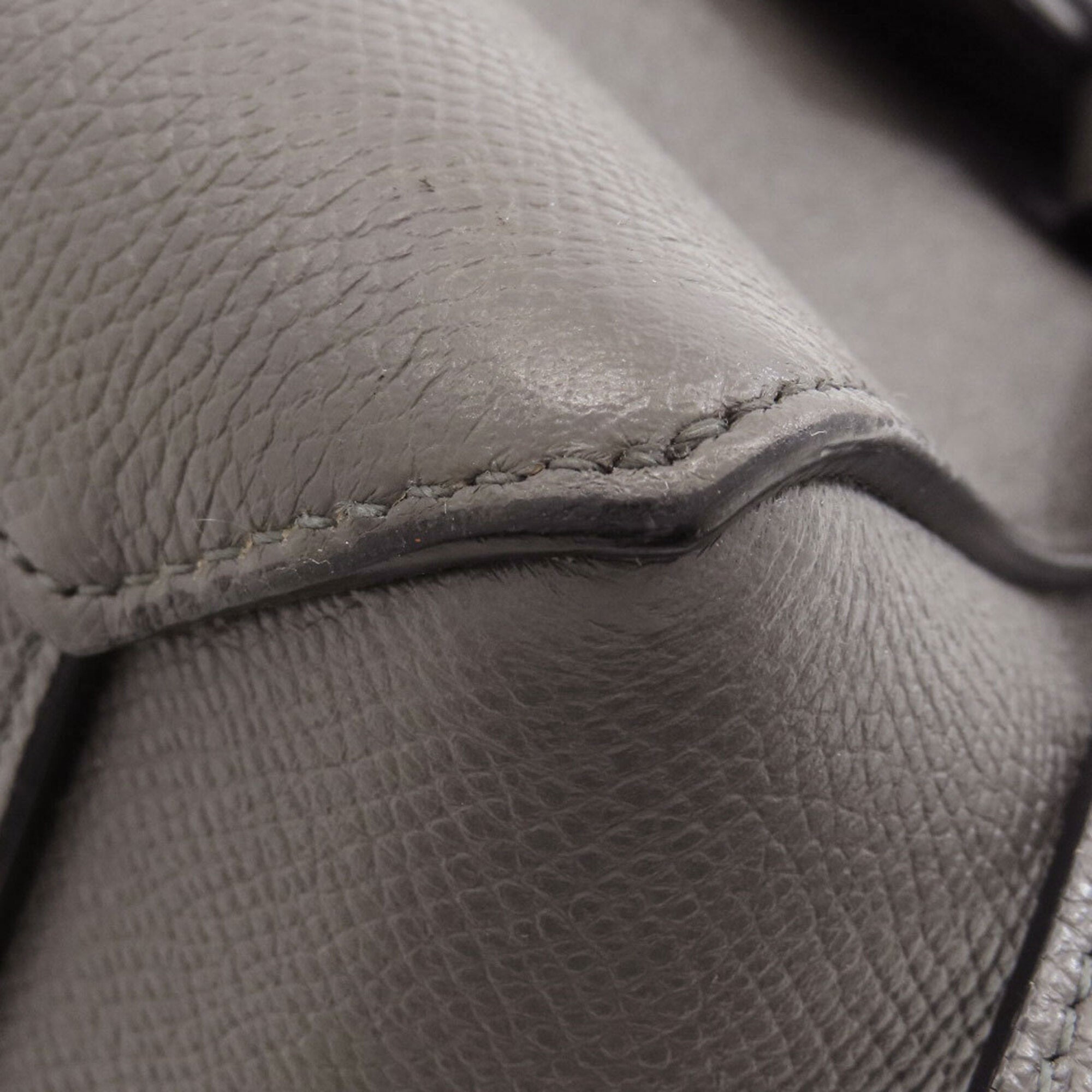 Celine Gray Leather Handbag (Pre-Owned)