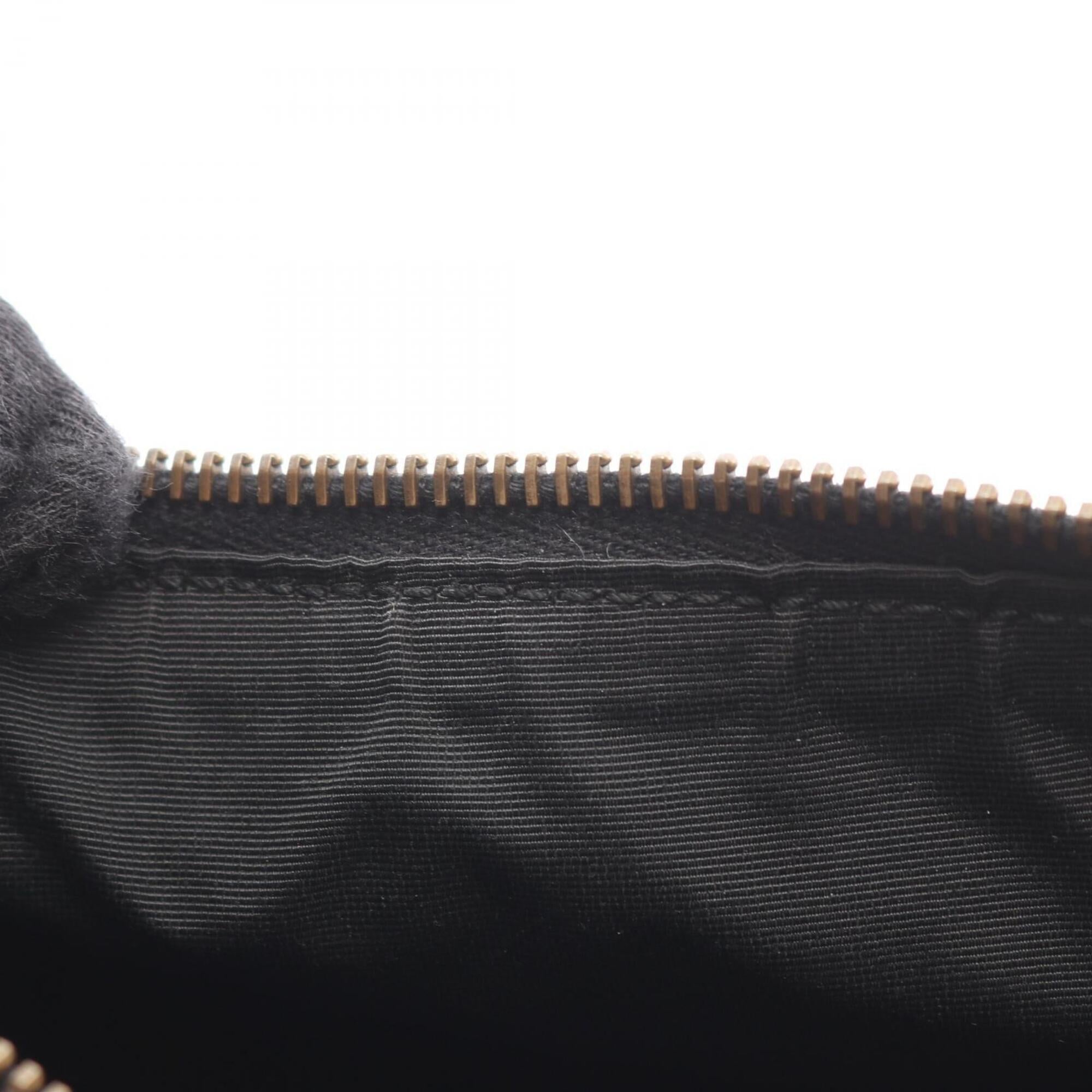 Gucci Black Denim Handbag Shoulder Bag (Pre-Owned)