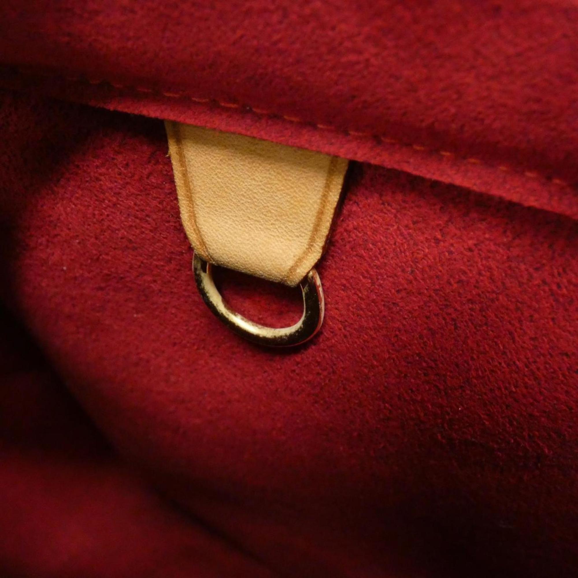 Louis Vuitton Monogram Brown Coated Canvas Shoulder Bag (Pre-Owned)
