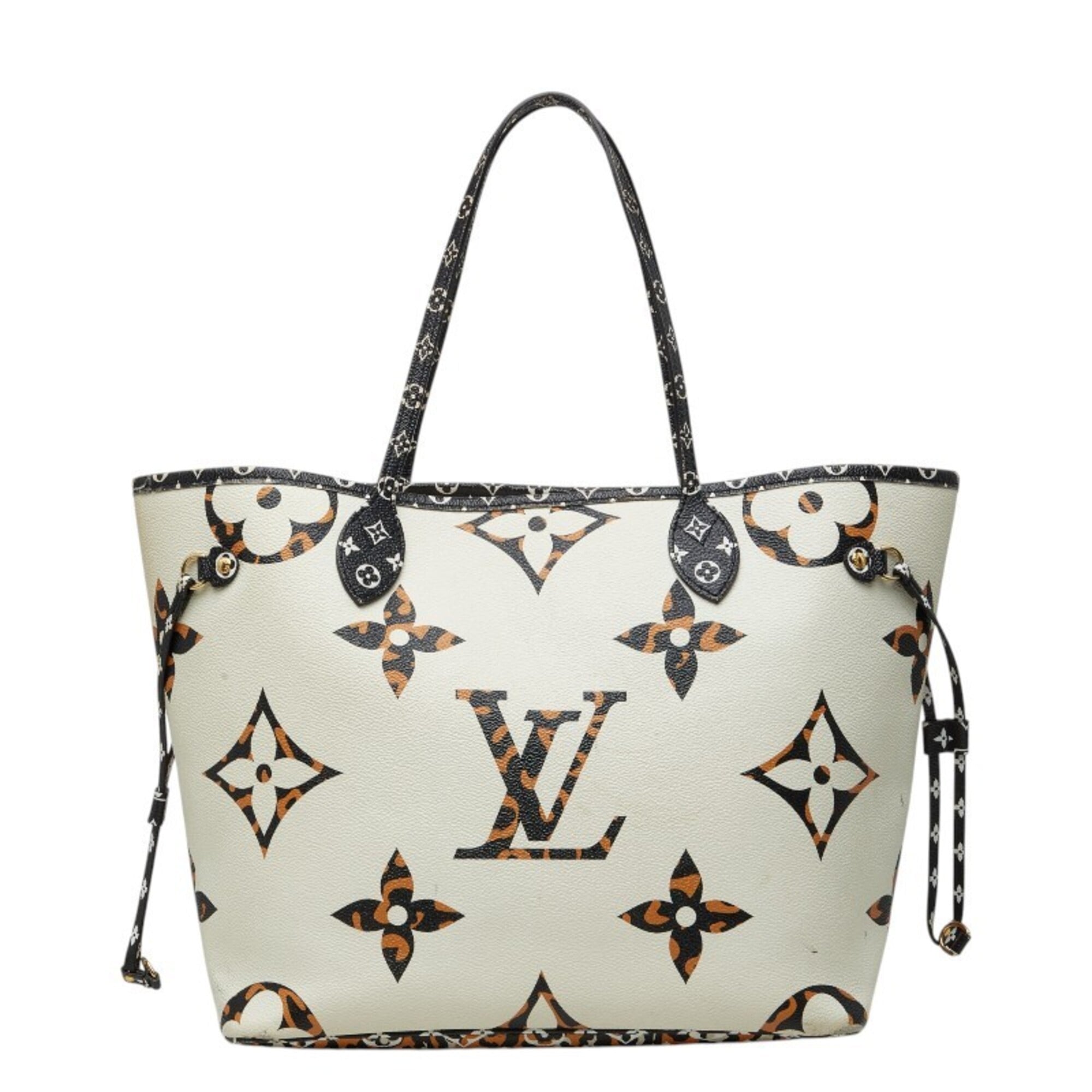 Louis Vuitton Camel Ivory Multi-Color Pvc Leather Pouch Shoulder Bag Tote Bag (Pre-Owned)