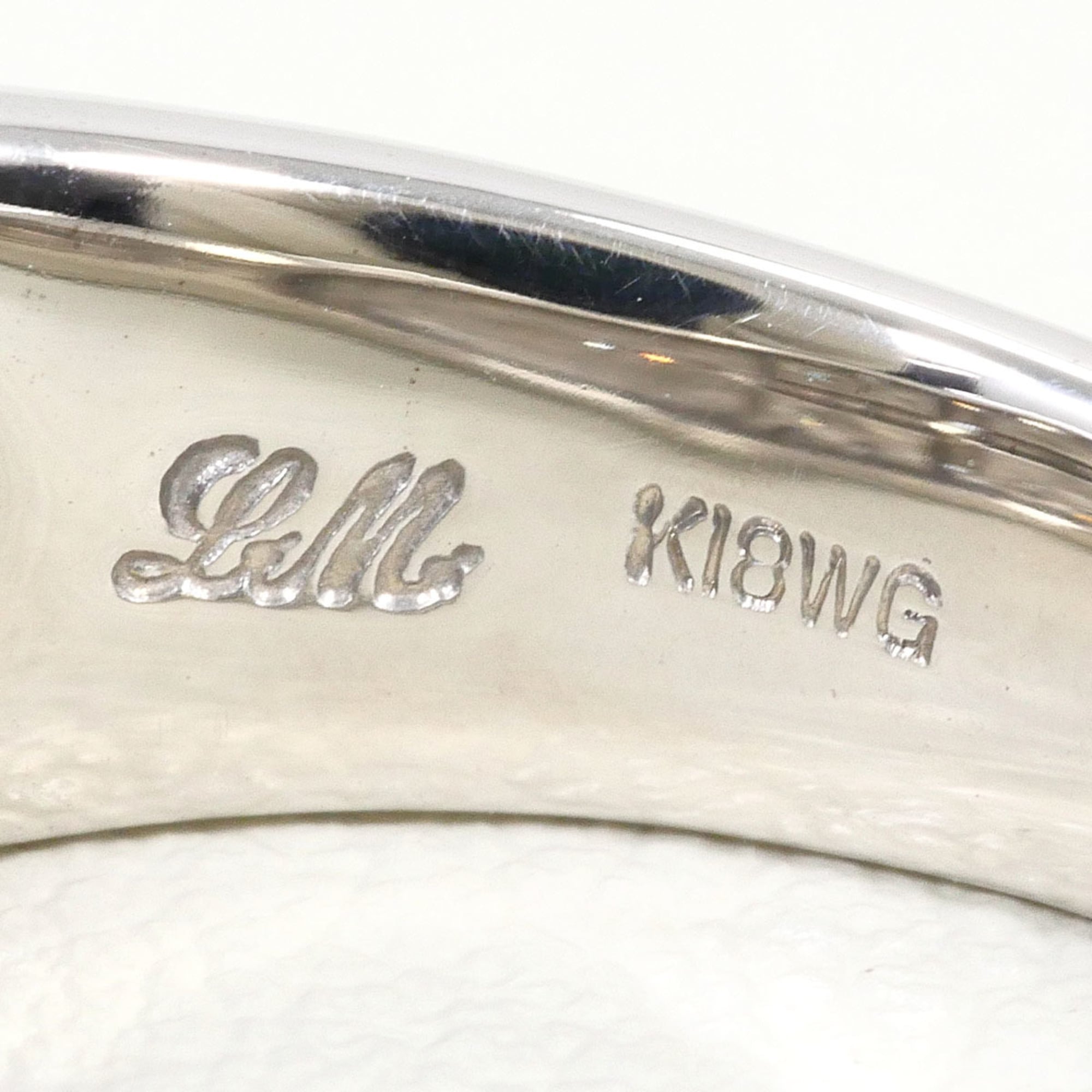 Unbranded White Gold White Gold (18K) Band Ring (Pre-Owned)