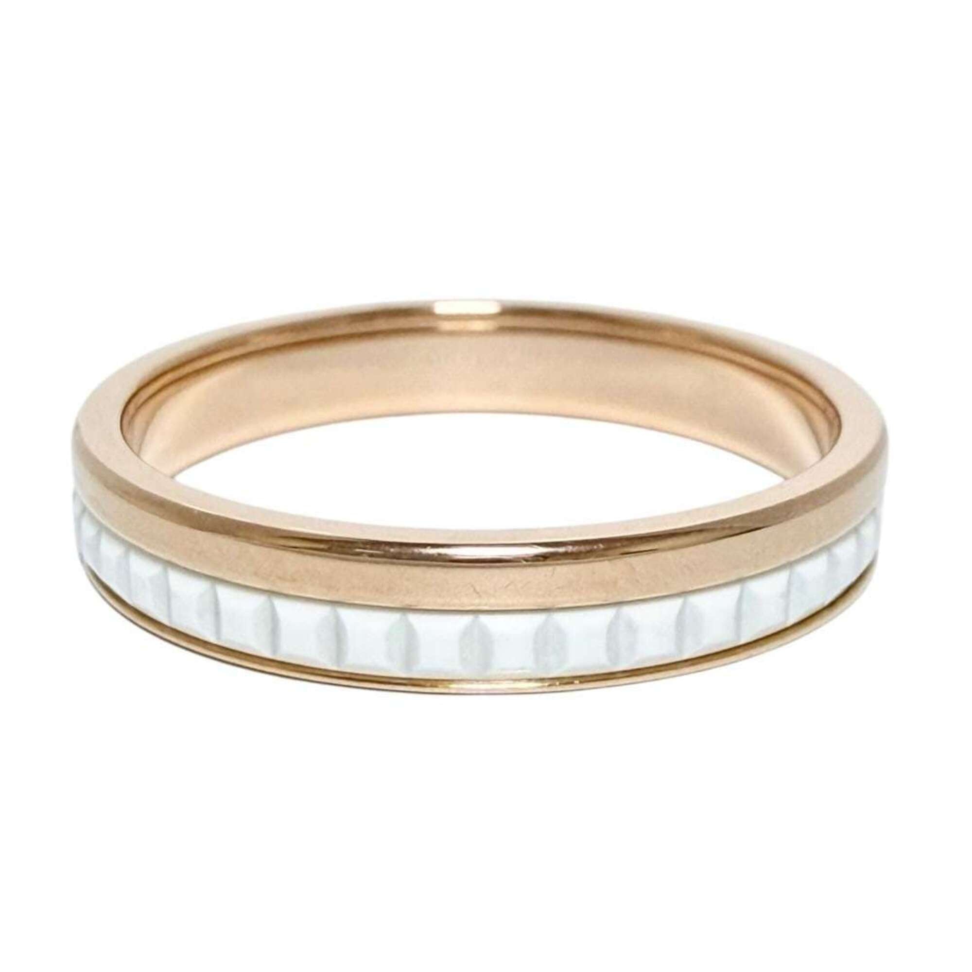 Boucheron Pink Gold (18K) Ceramic Band Ring (Pre-Owned)
