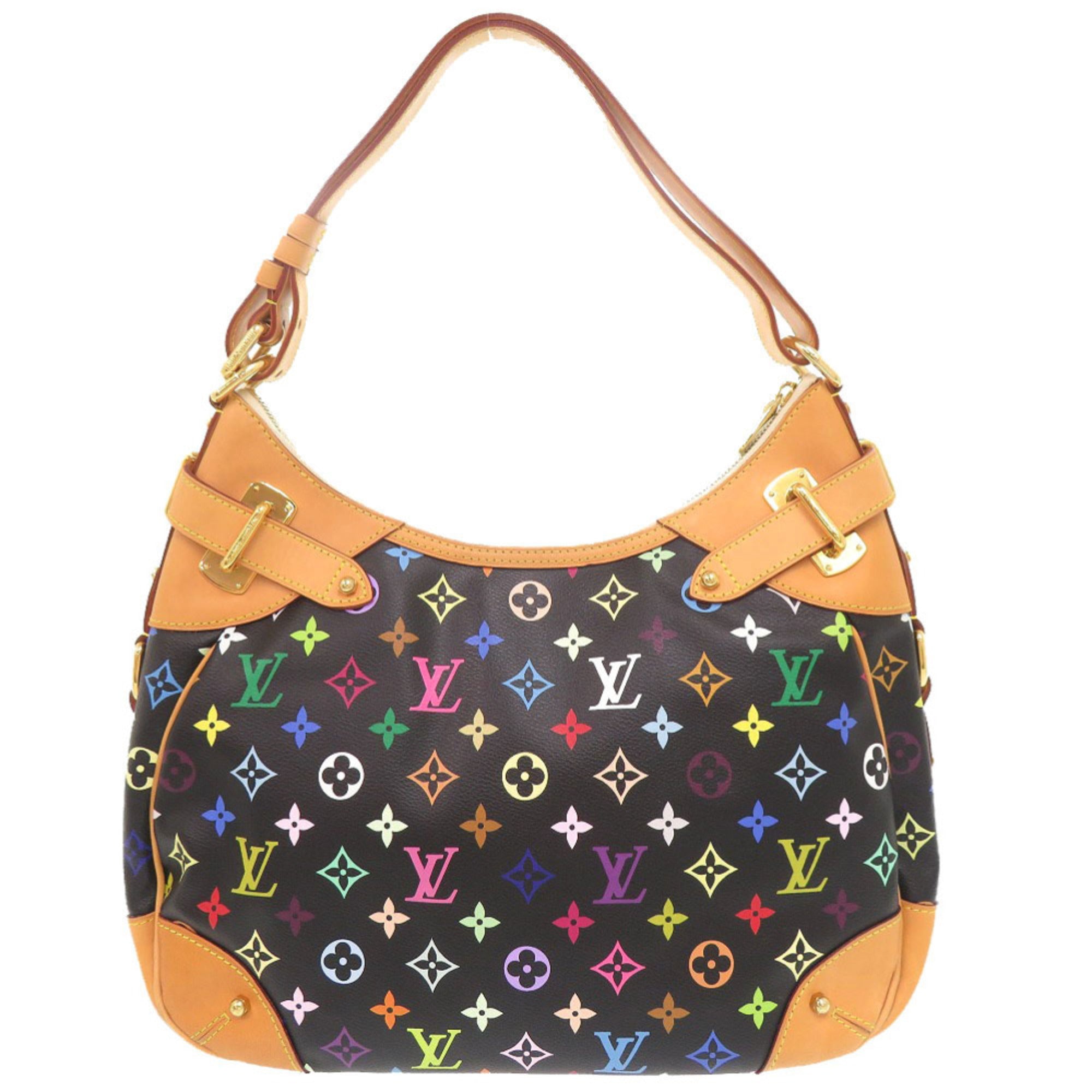 Louis Vuitton Multi-Color Noir Monogram Multicolore Shoulder Bag (Pre-Owned)