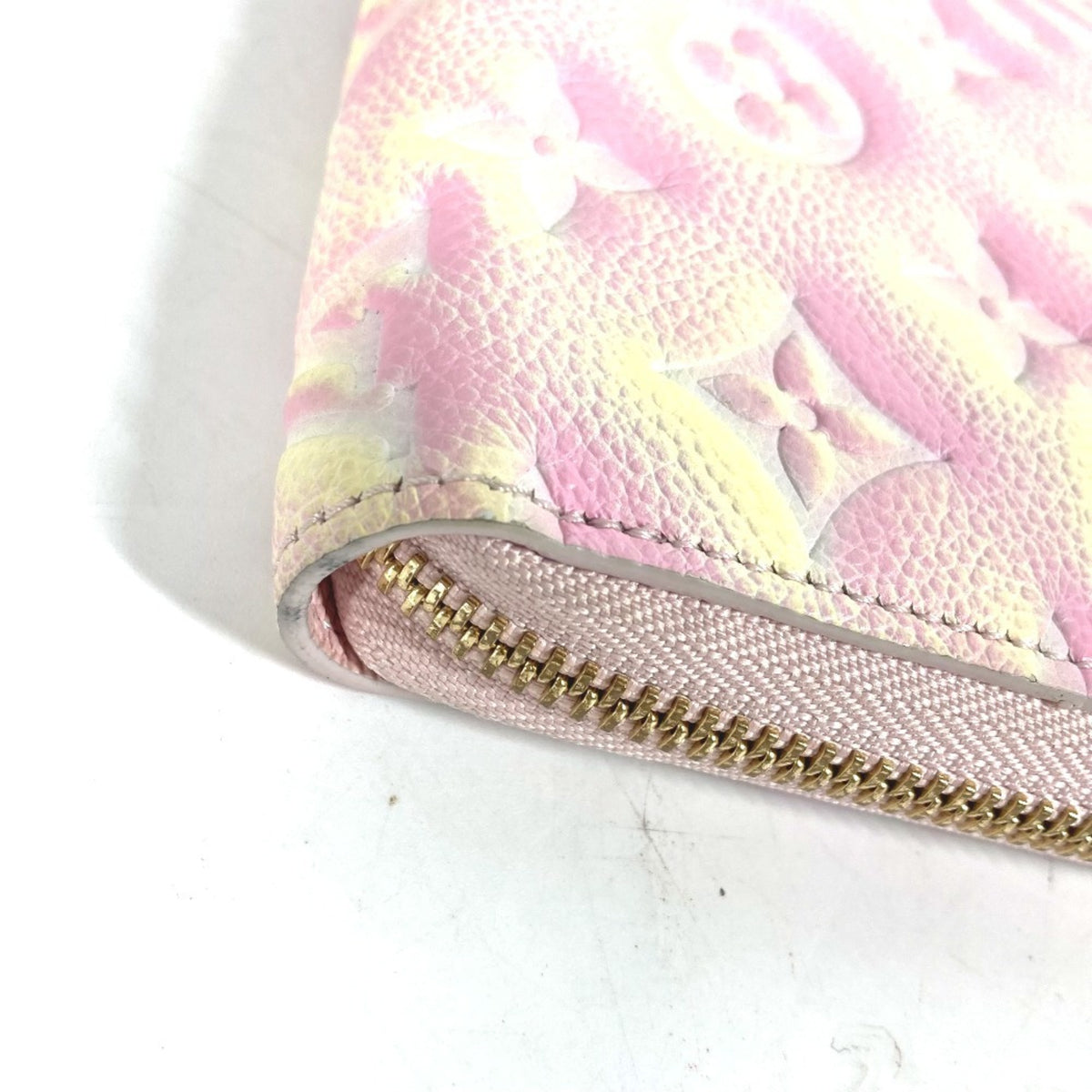 Louis Vuitton Monogram Empreinte Pink Monogram Empreinte Long Wallet (Bi-Fold) (Pre-Owned)
