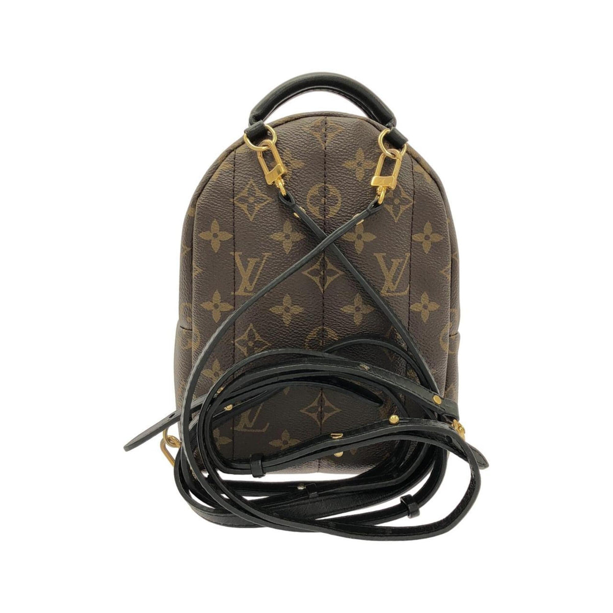 Louis Vuitton Marron Coated Canvas Backpack (Pre-Owned)