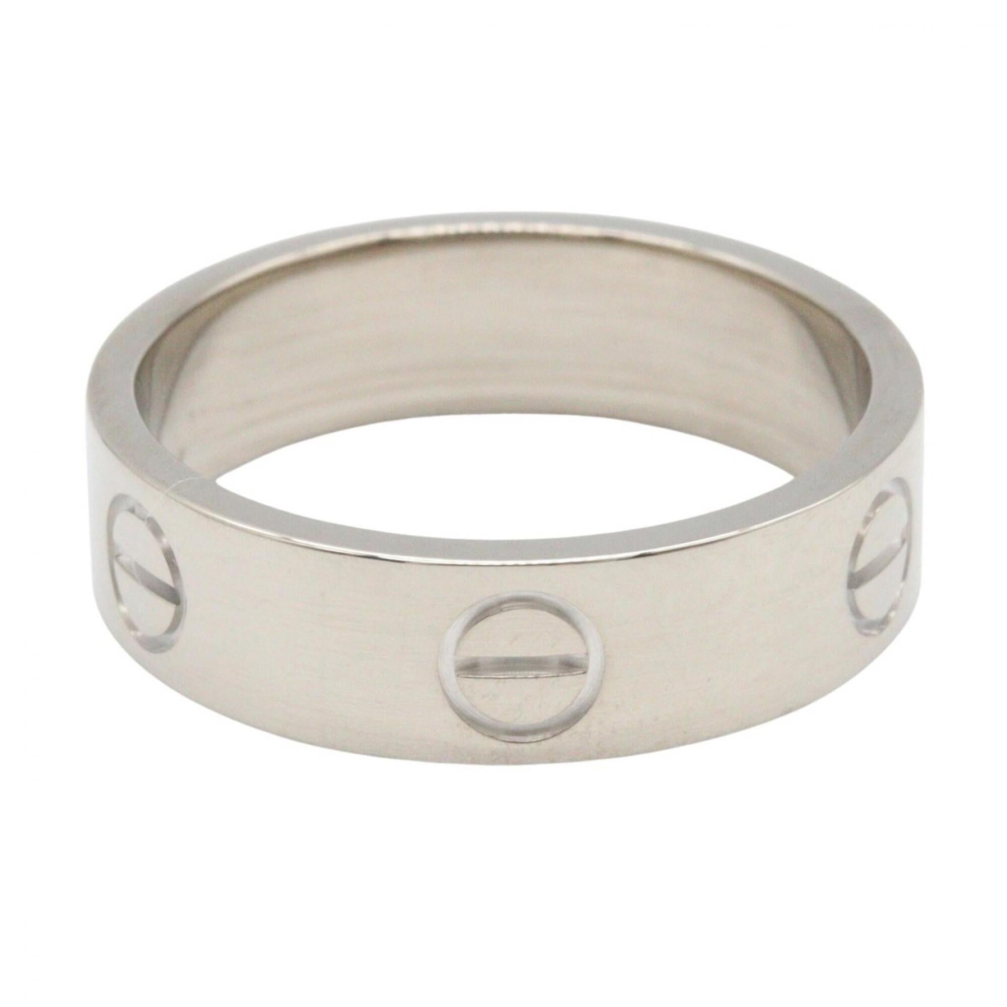 Cartier Silver White Gold (18K) Band Ring (Pre-Owned)
