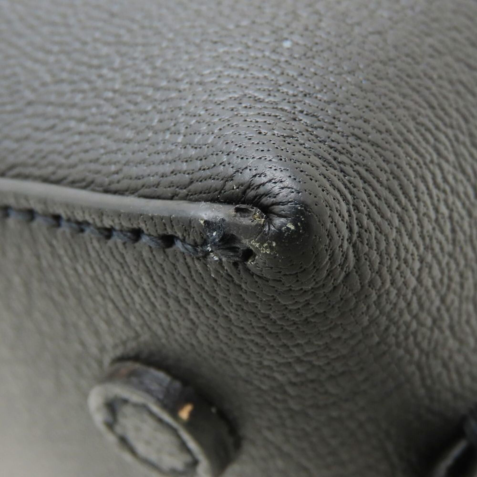 Tiffany Black Leather Shoulder Bag (Pre-Owned)