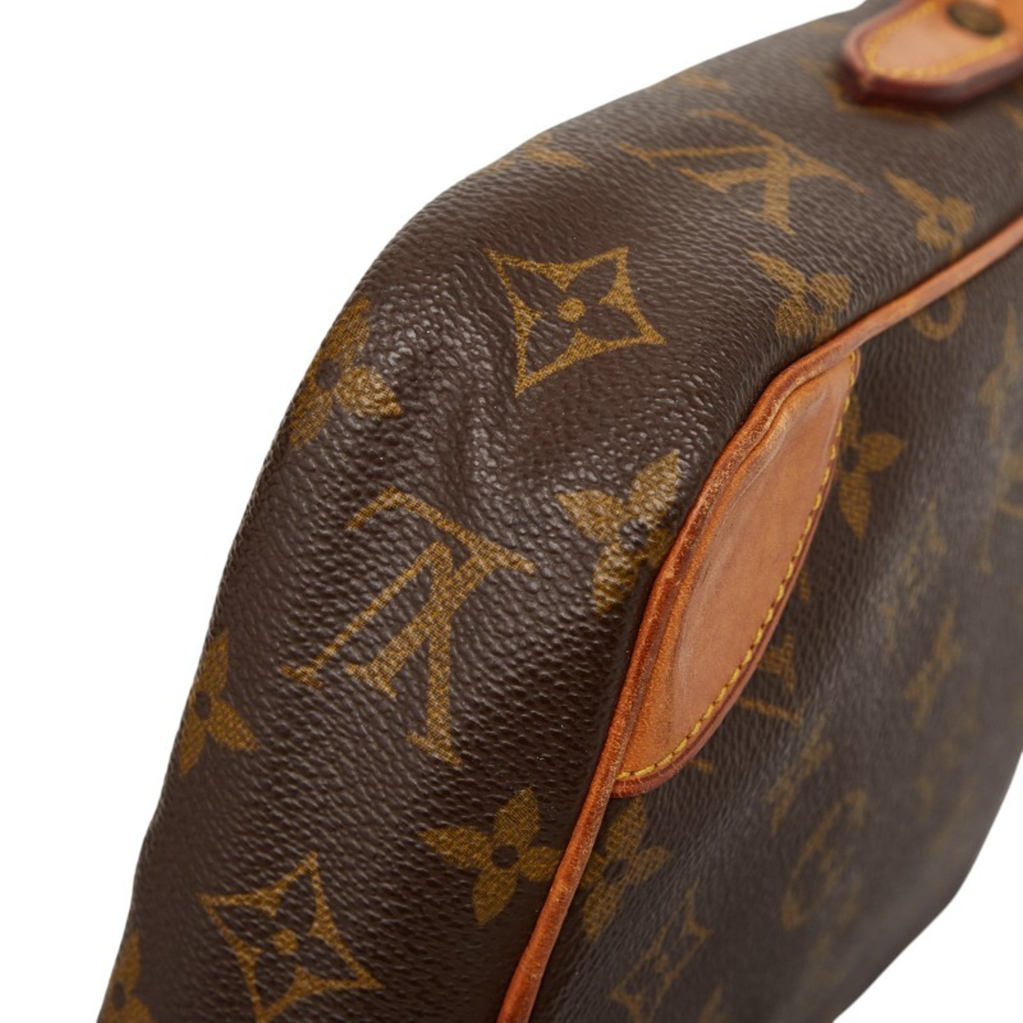 Louis Vuitton Brown Pvc Leather Shoulder Bag (Pre-Owned)