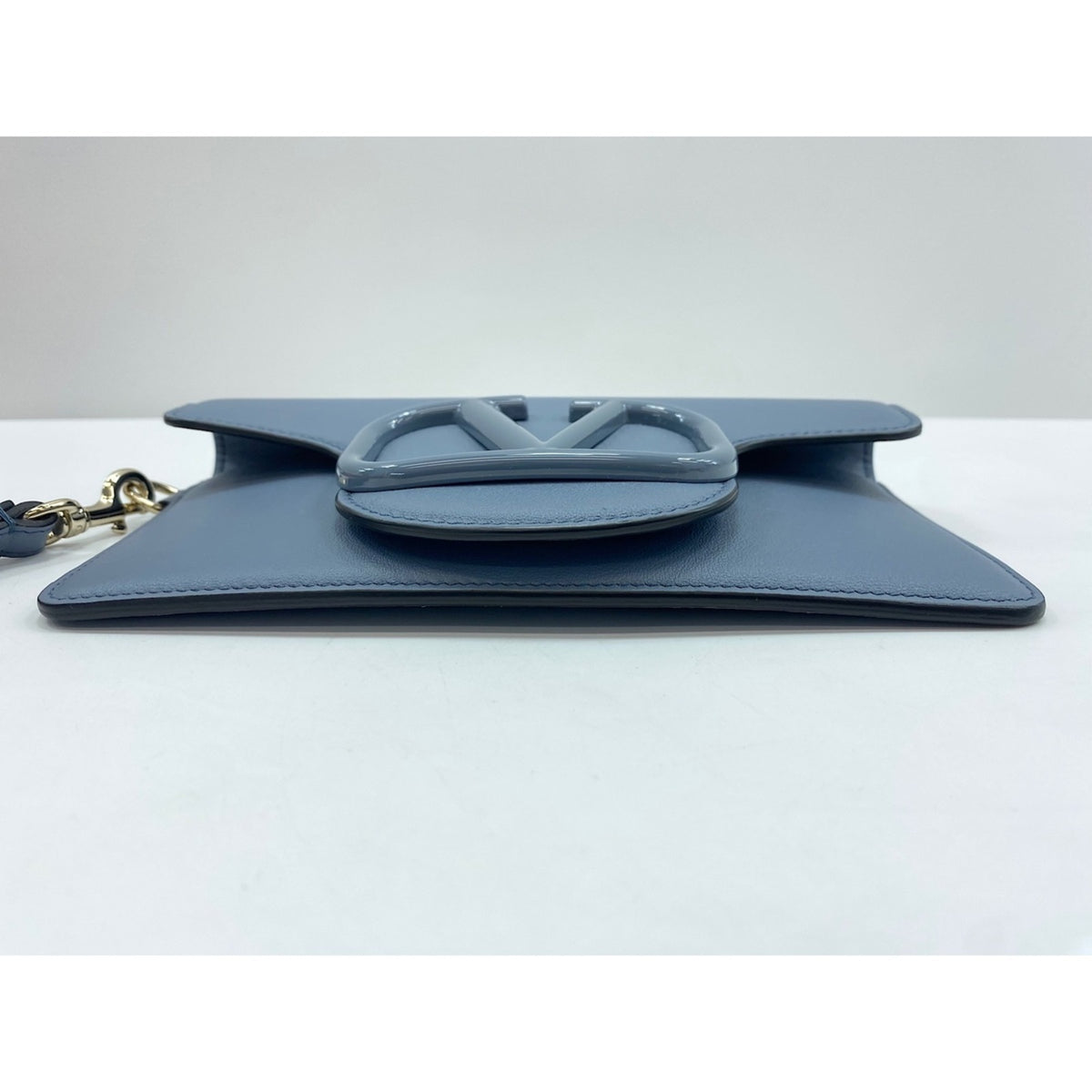 Valentino Gray Shoulder Bag (Pre-Owned)